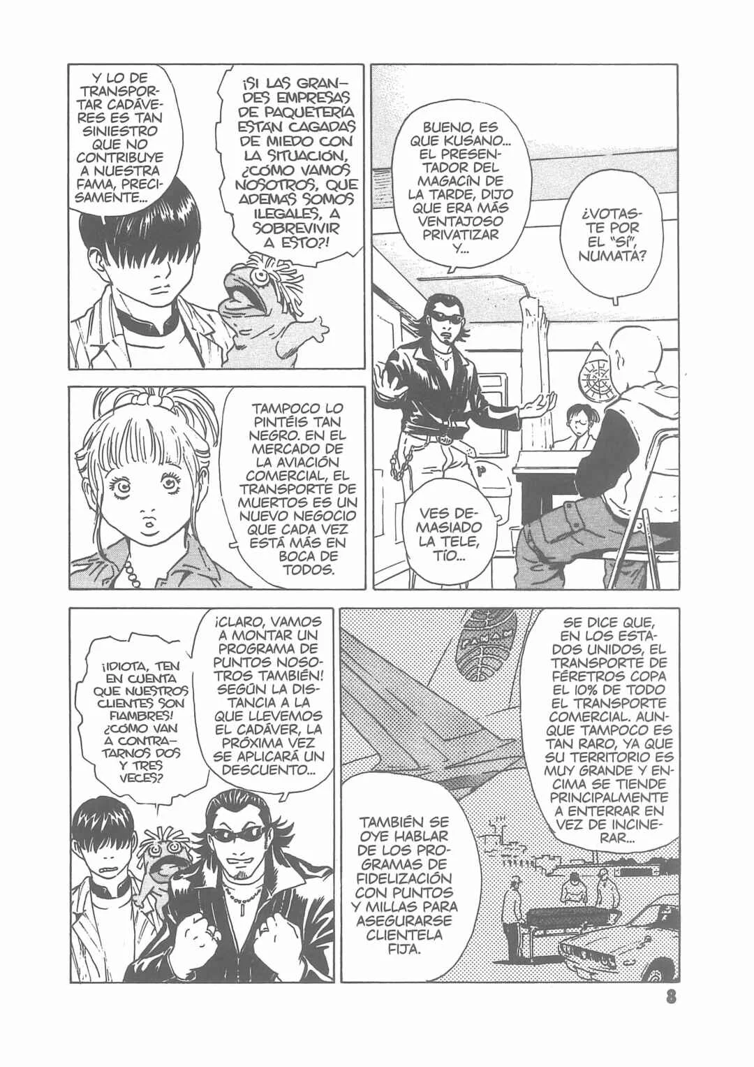 Kurosagi Shitai Takuhaibin Capítulo 1: Una carta para ti - Page 12