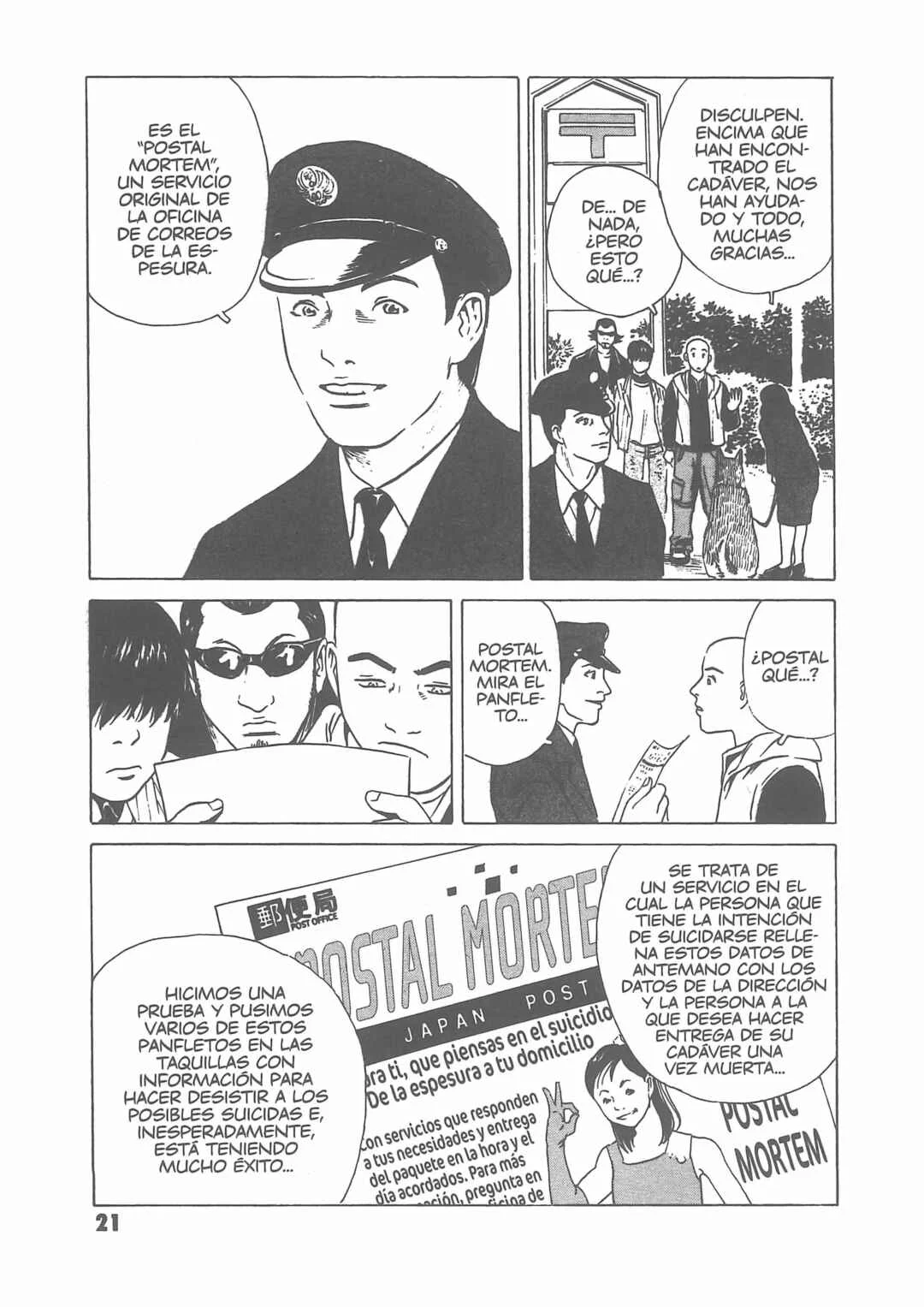 Kurosagi Shitai Takuhaibin Capítulo 1: Una carta para ti - Page 24