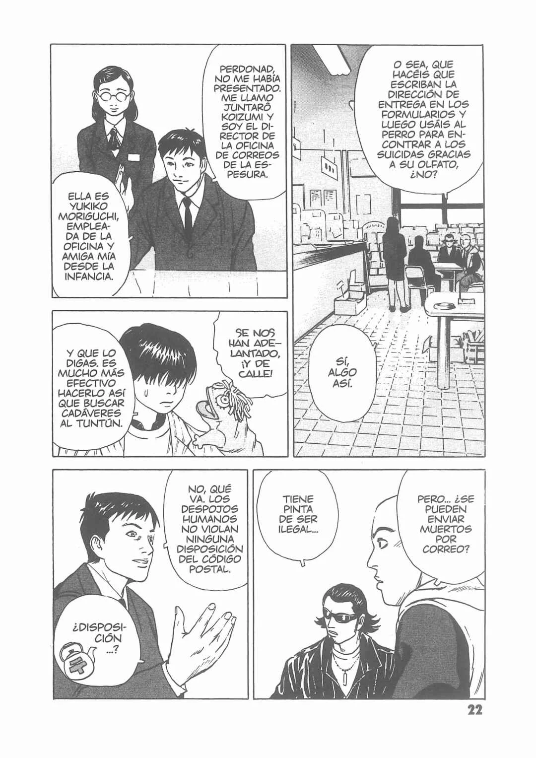 Kurosagi Shitai Takuhaibin Capítulo 1: Una carta para ti - Page 25