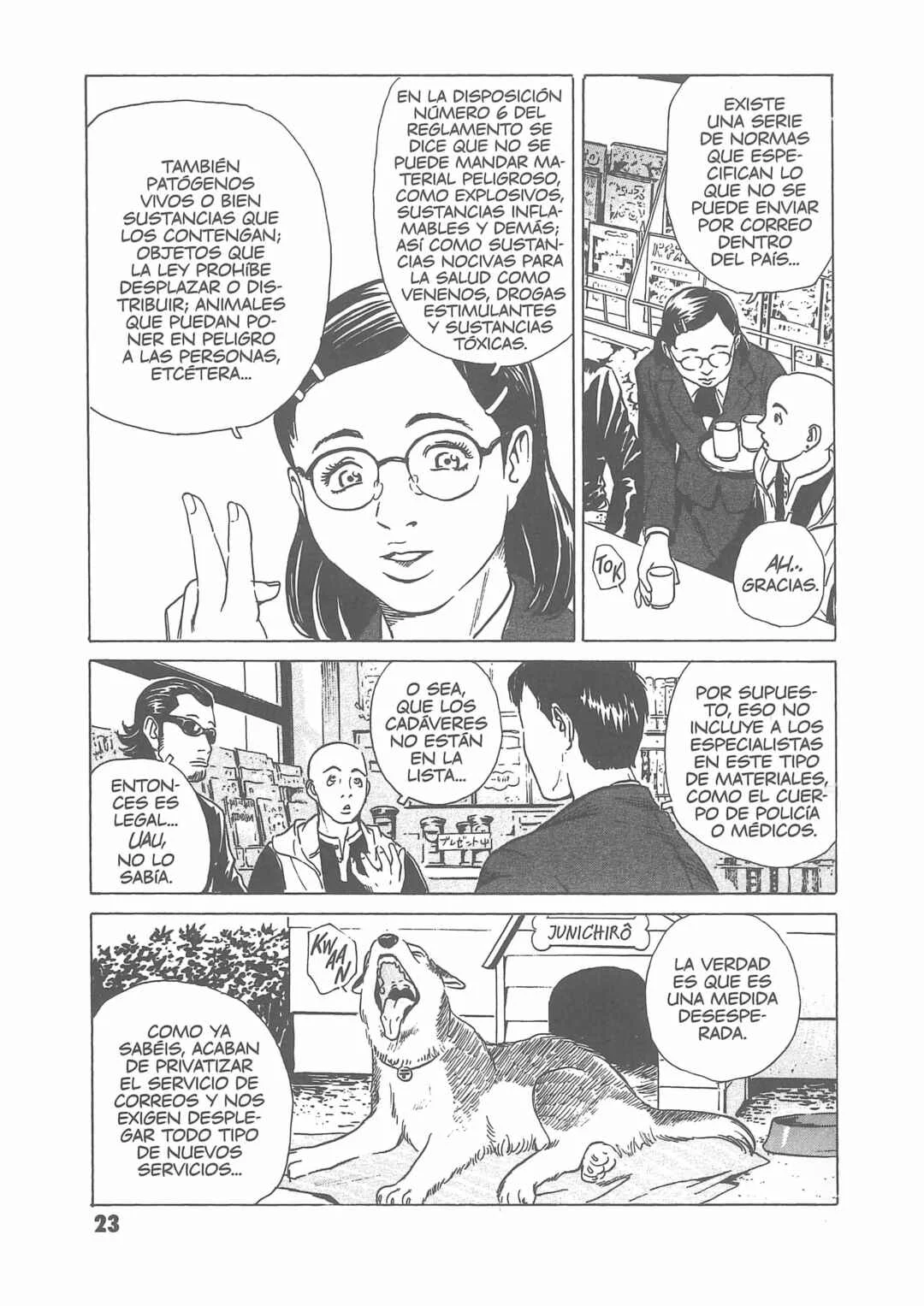 Kurosagi Shitai Takuhaibin Capítulo 1: Una carta para ti - Page 26