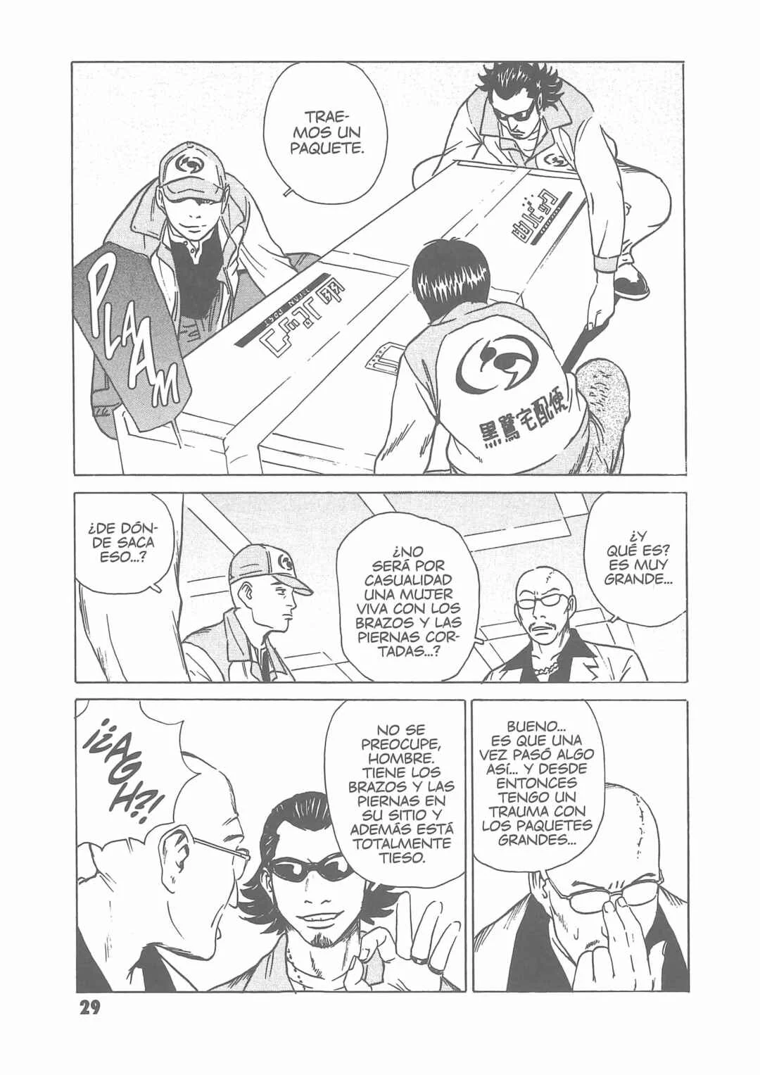 Kurosagi Shitai Takuhaibin Capítulo 1: Una carta para ti - Page 32
