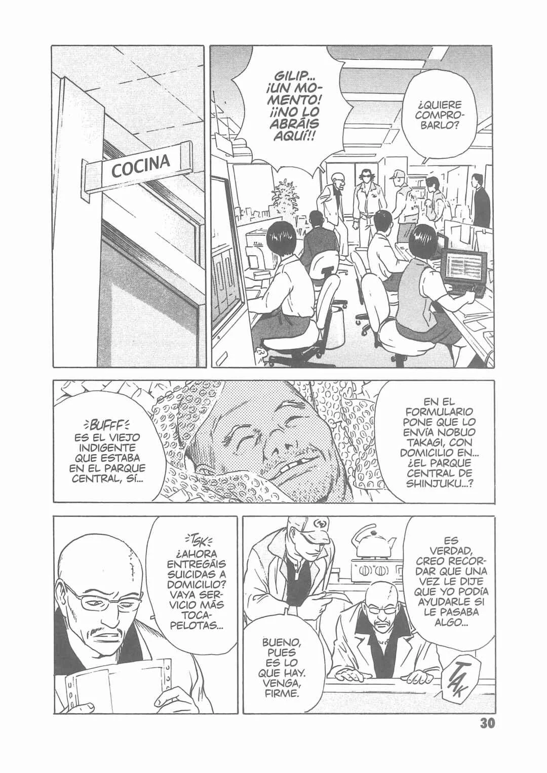 Kurosagi Shitai Takuhaibin Capítulo 1: Una carta para ti - Page 33