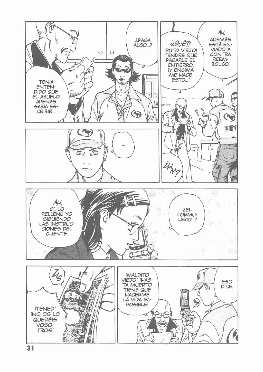 Kurosagi Shitai Takuhaibin Capítulo 1: Una carta para ti - Page 34