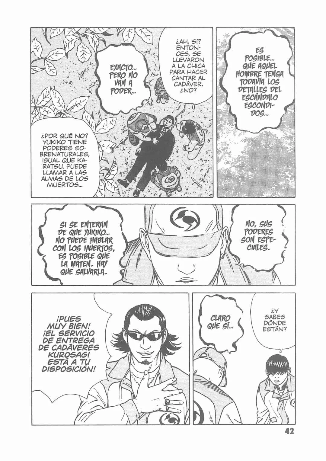 Kurosagi Shitai Takuhaibin Capítulo 1: Una carta para ti - Page 45