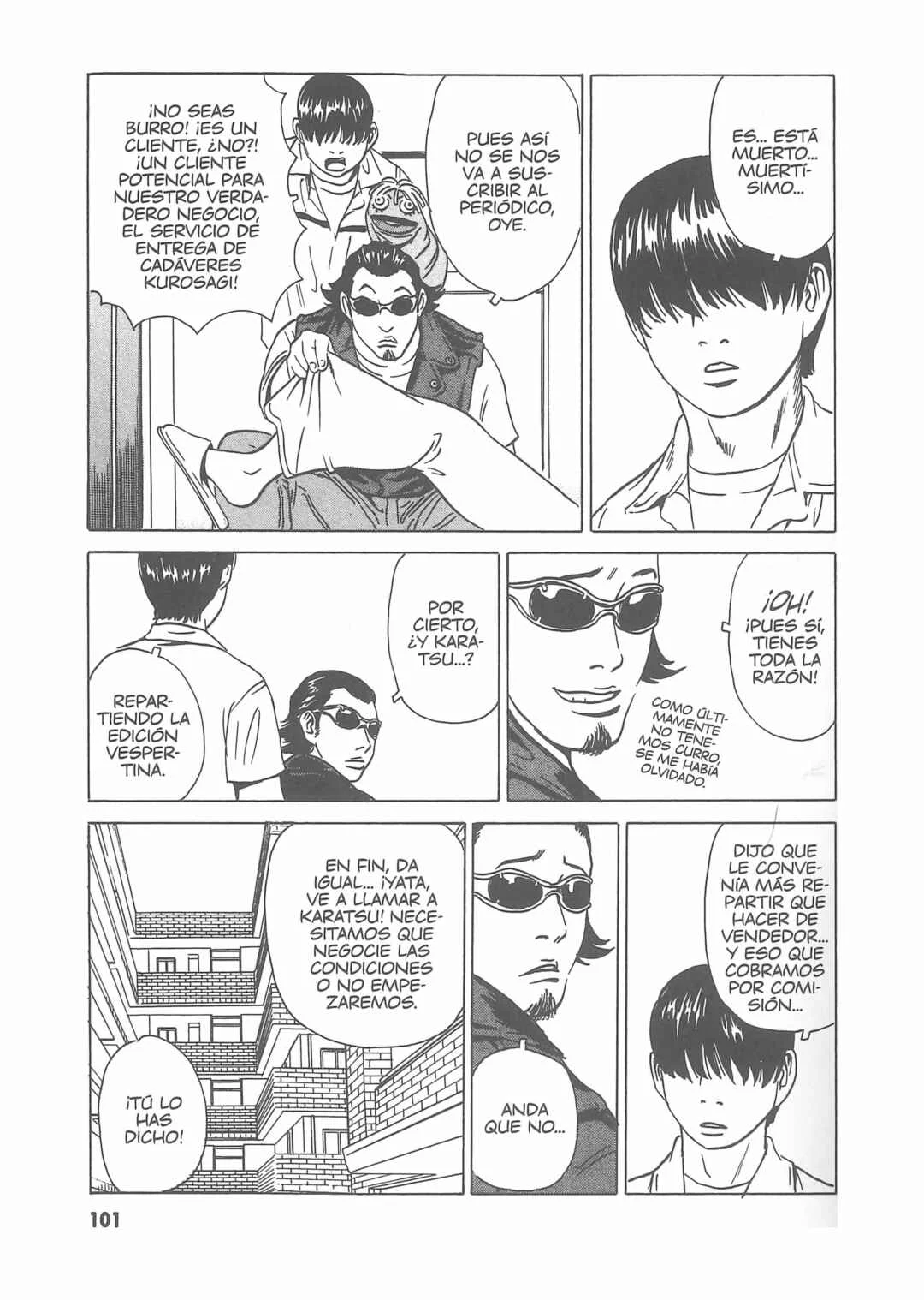 Kurosagi Shitai Takuhaibin Capítulo 3: X+Y = LOVE - Page 12