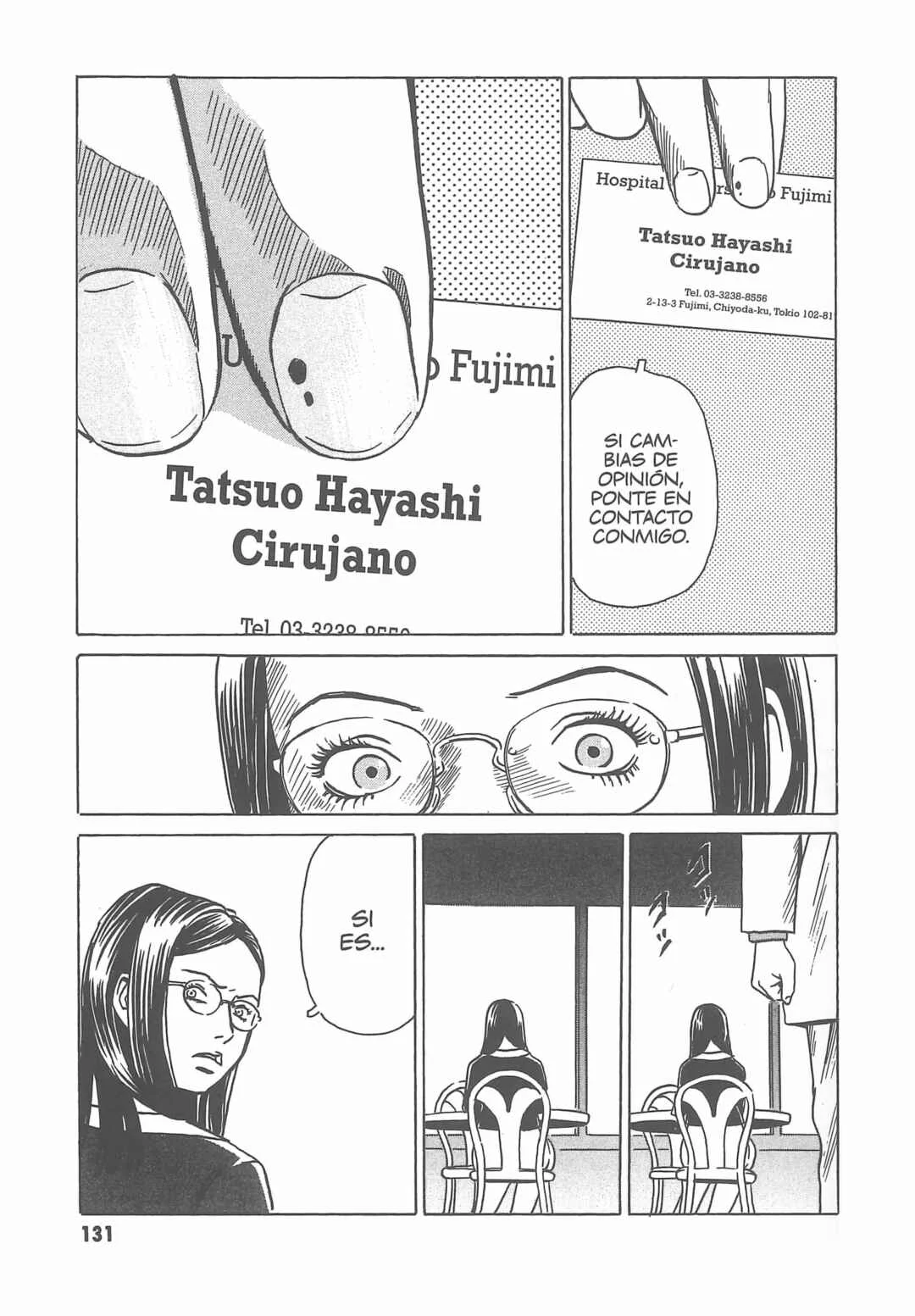 Kurosagi Shitai Takuhaibin Capítulo 5: La sonrisa de Mona Lisa - Page 9