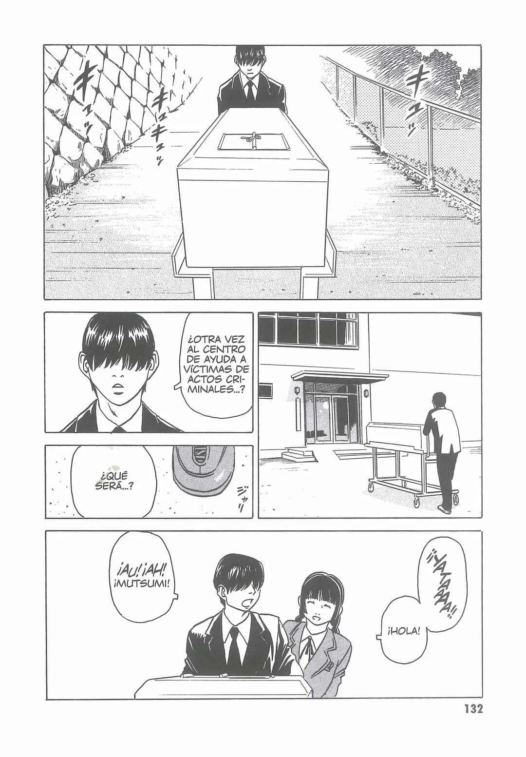 Kurosagi Shitai Takuhaibin Capítulo 5: La sonrisa de Mona Lisa - Page 10