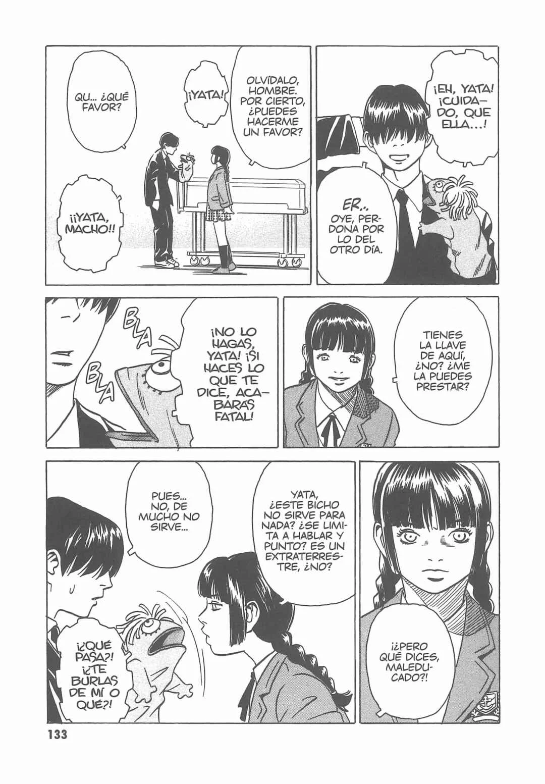 Kurosagi Shitai Takuhaibin Capítulo 5: La sonrisa de Mona Lisa - Page 11