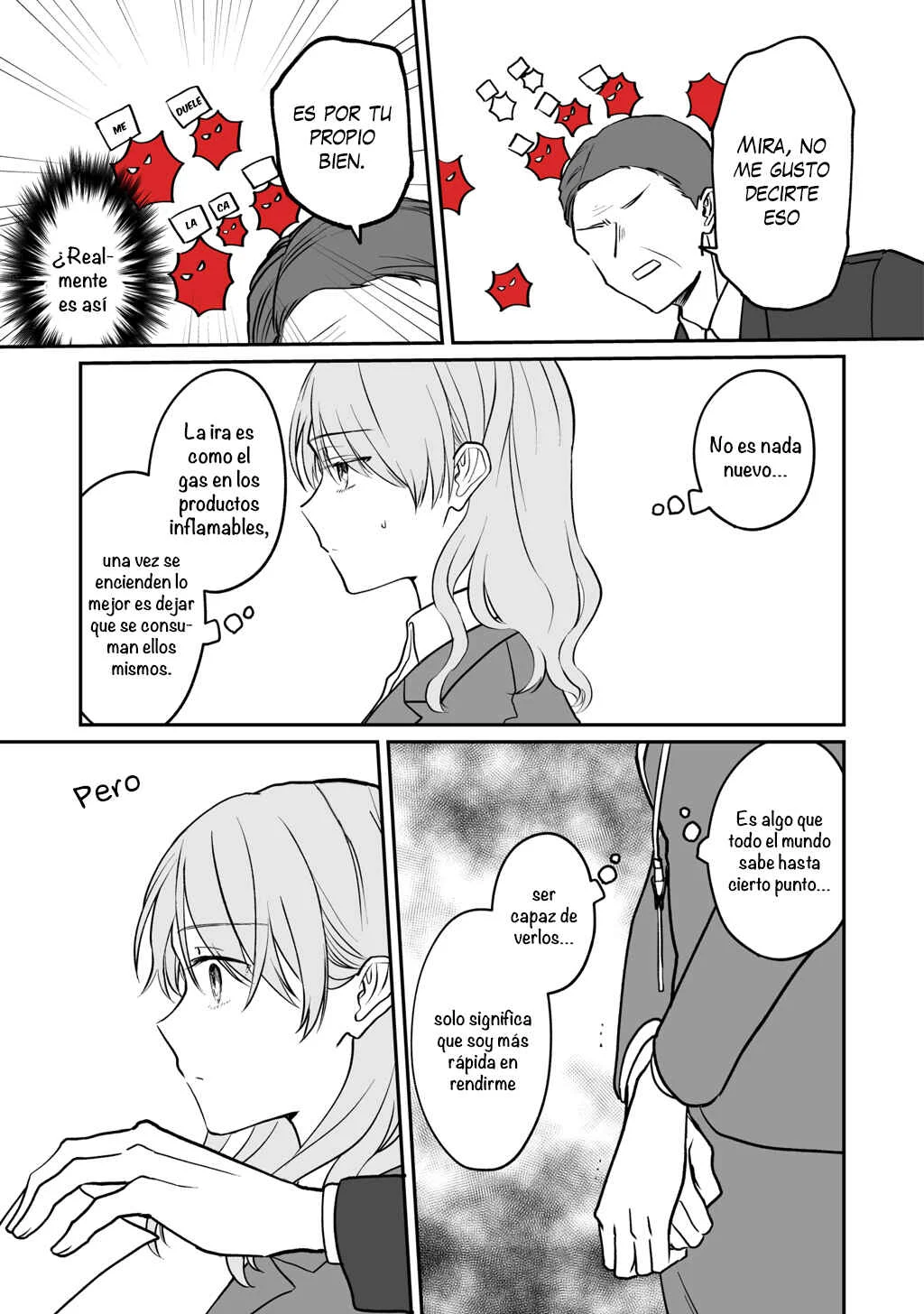 Kuuki ga "Yomeru" Shinnyuu Shain to Buaisou na Senpai (Web Comic) Capítulo 3 - Page 4
