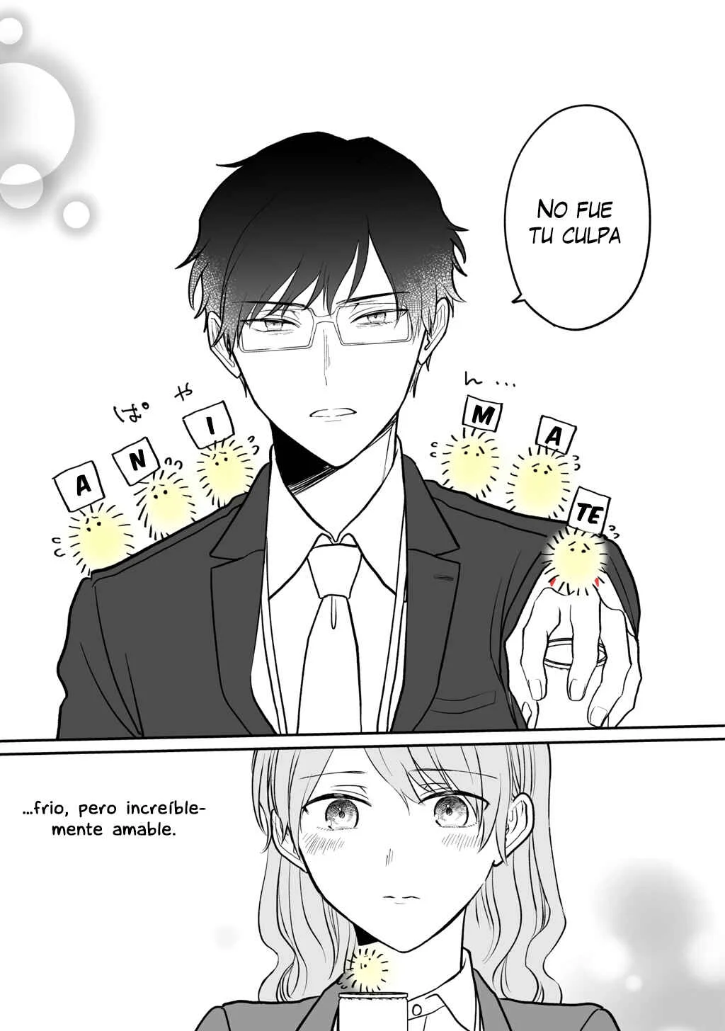 Kuuki ga "Yomeru" Shinnyuu Shain to Buaisou na Senpai (Web Comic) Capítulo 3 - Page 7
