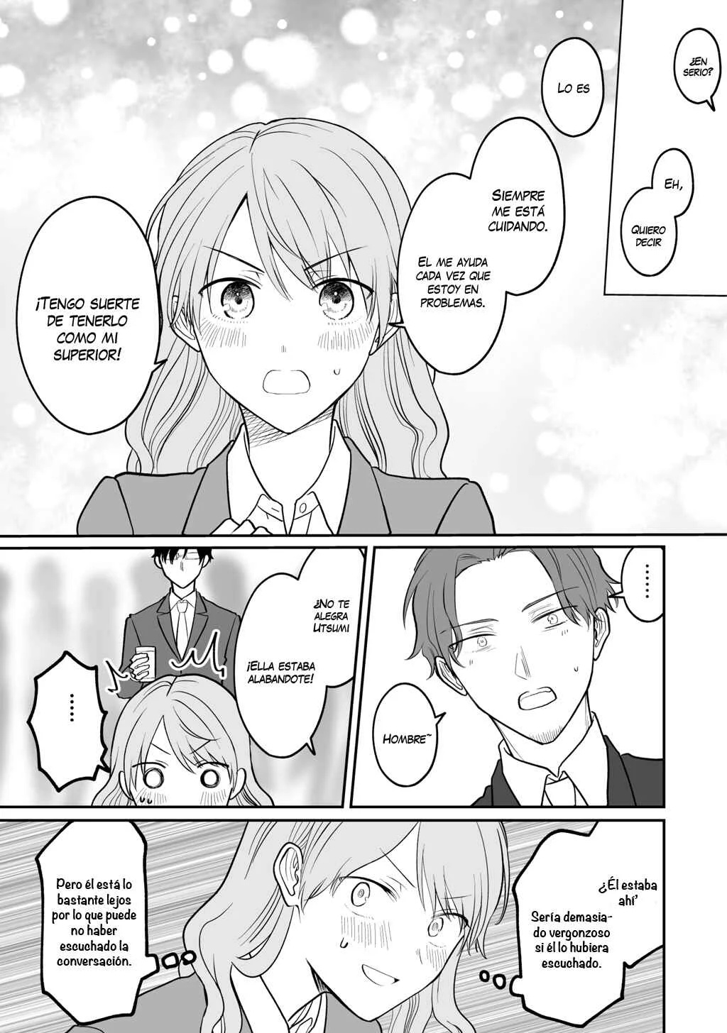 Kuuki ga "Yomeru" Shinnyuu Shain to Buaisou na Senpai (Web Comic) Capítulo 4 - Page 4