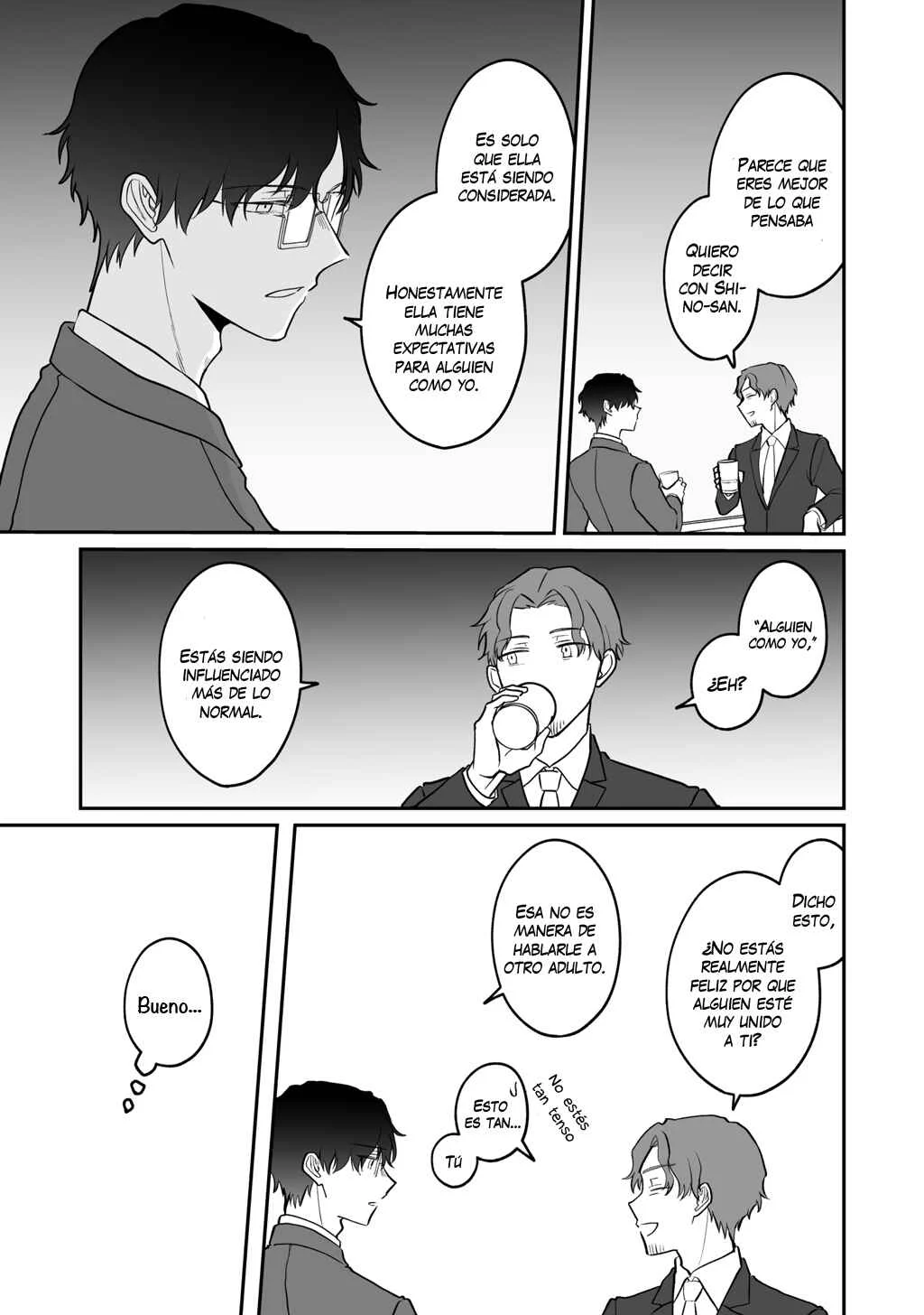 Kuuki ga "Yomeru" Shinnyuu Shain to Buaisou na Senpai (Web Comic) Capítulo 4 - Page 5