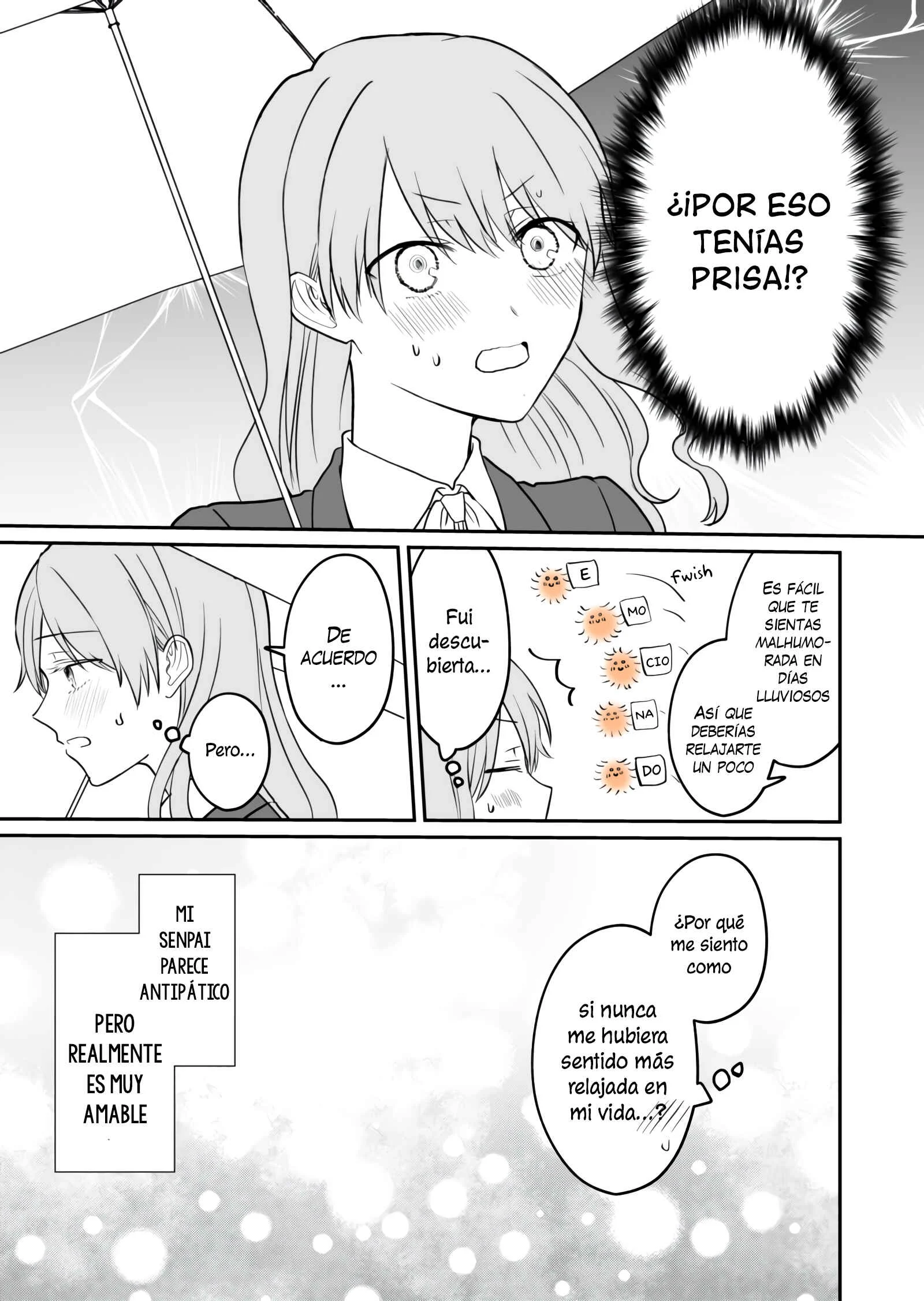 Kuuki ga "Yomeru" Shinnyuu Shain to Buaisou na Senpai (Web Comic) Capítulo 5 - Page 5