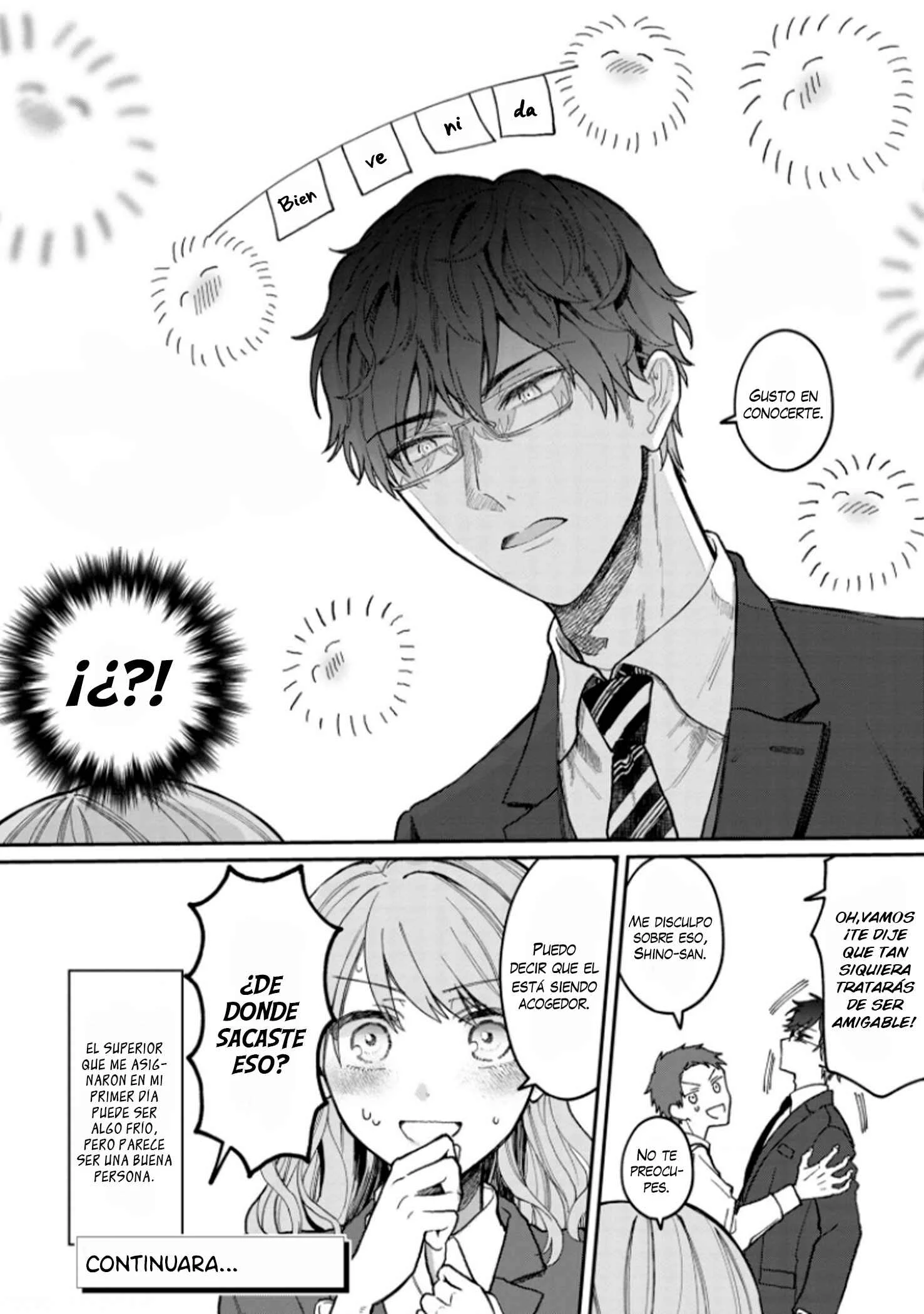 Kuuki ga "Yomeru" Shinnyuu Shain to Buaisou na Senpai Capítulo 1 - Page 10