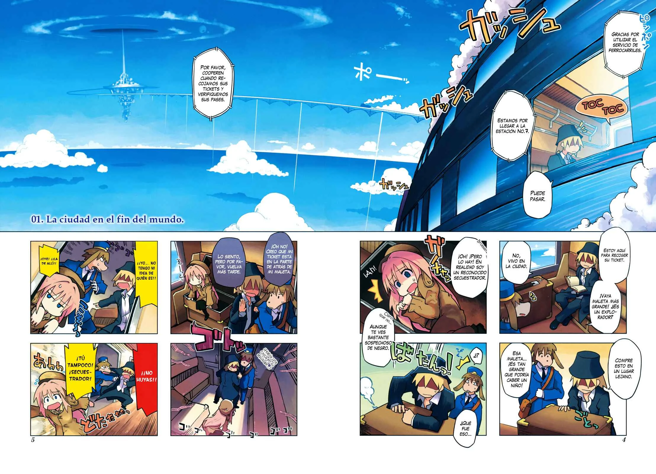 Kyoukai Senjou no Limbo Capítulo 1: La Ciudad en el Fin del Mundo - Page 8