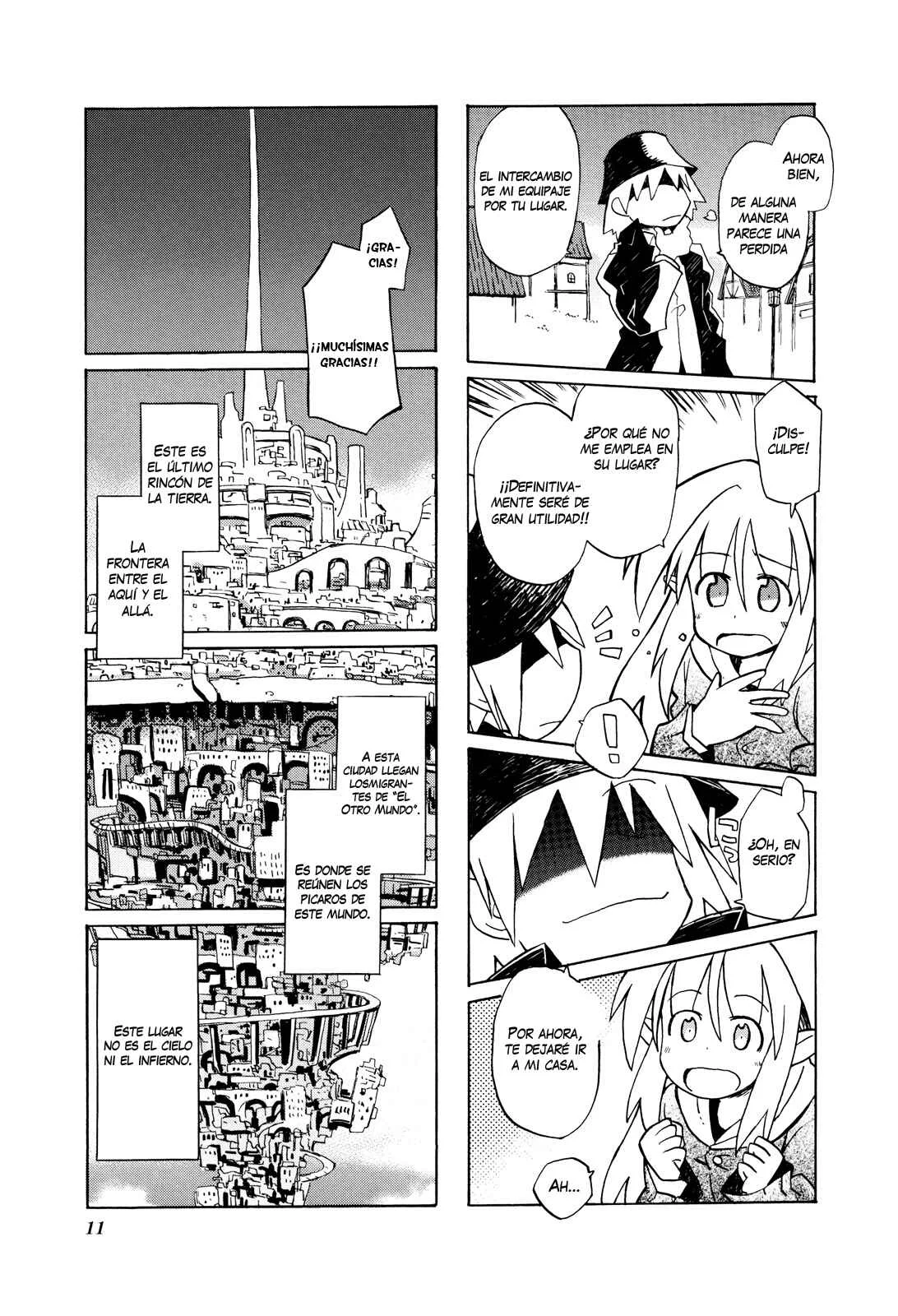 Kyoukai Senjou no Limbo Capítulo 1: La Ciudad en el Fin del Mundo - Page 13