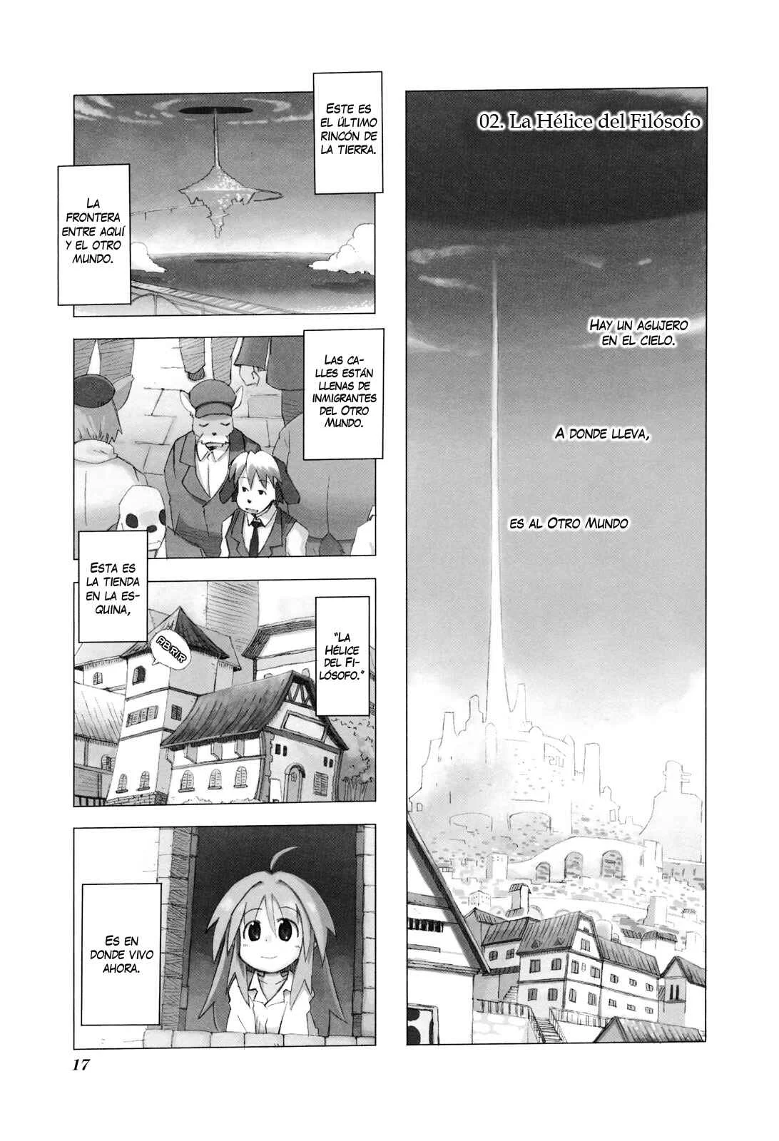 Kyoukai Senjou no Limbo Capítulo 2: La Hélice del Hombre Sabio - Page 2