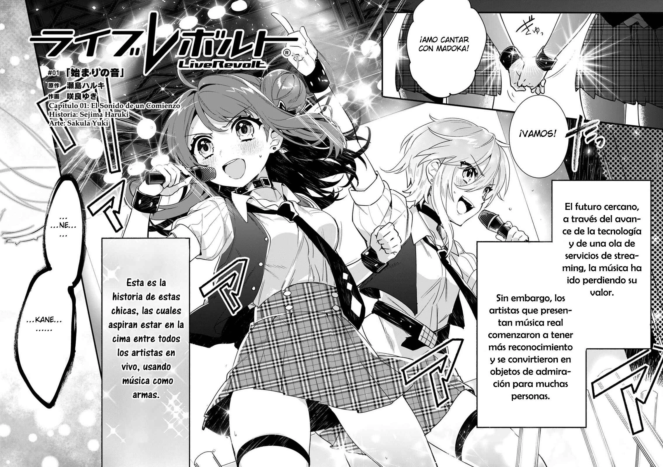 LiveRevolt Capítulo 1: Los Sonidos de un Comienzo - Page 2