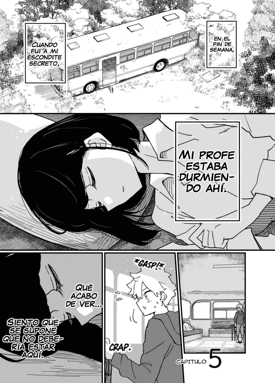 Living in an Abandoned Bus Capítulo 5 - Page 1