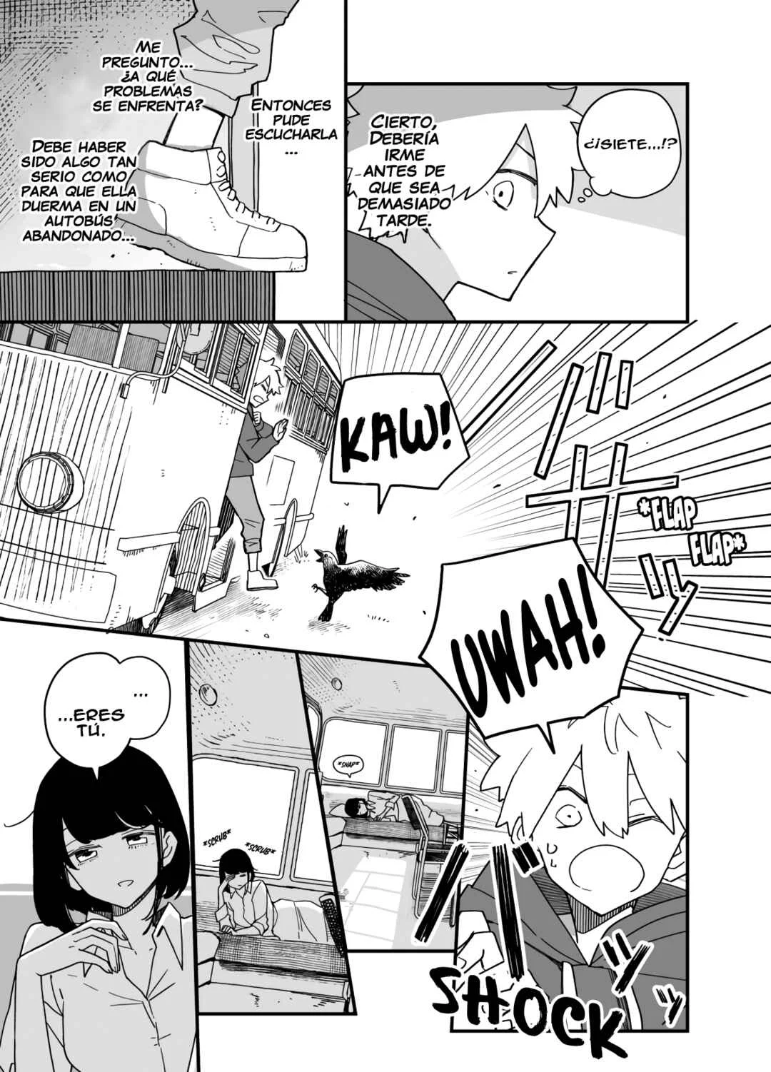 Living in an Abandoned Bus Capítulo 5 - Page 3
