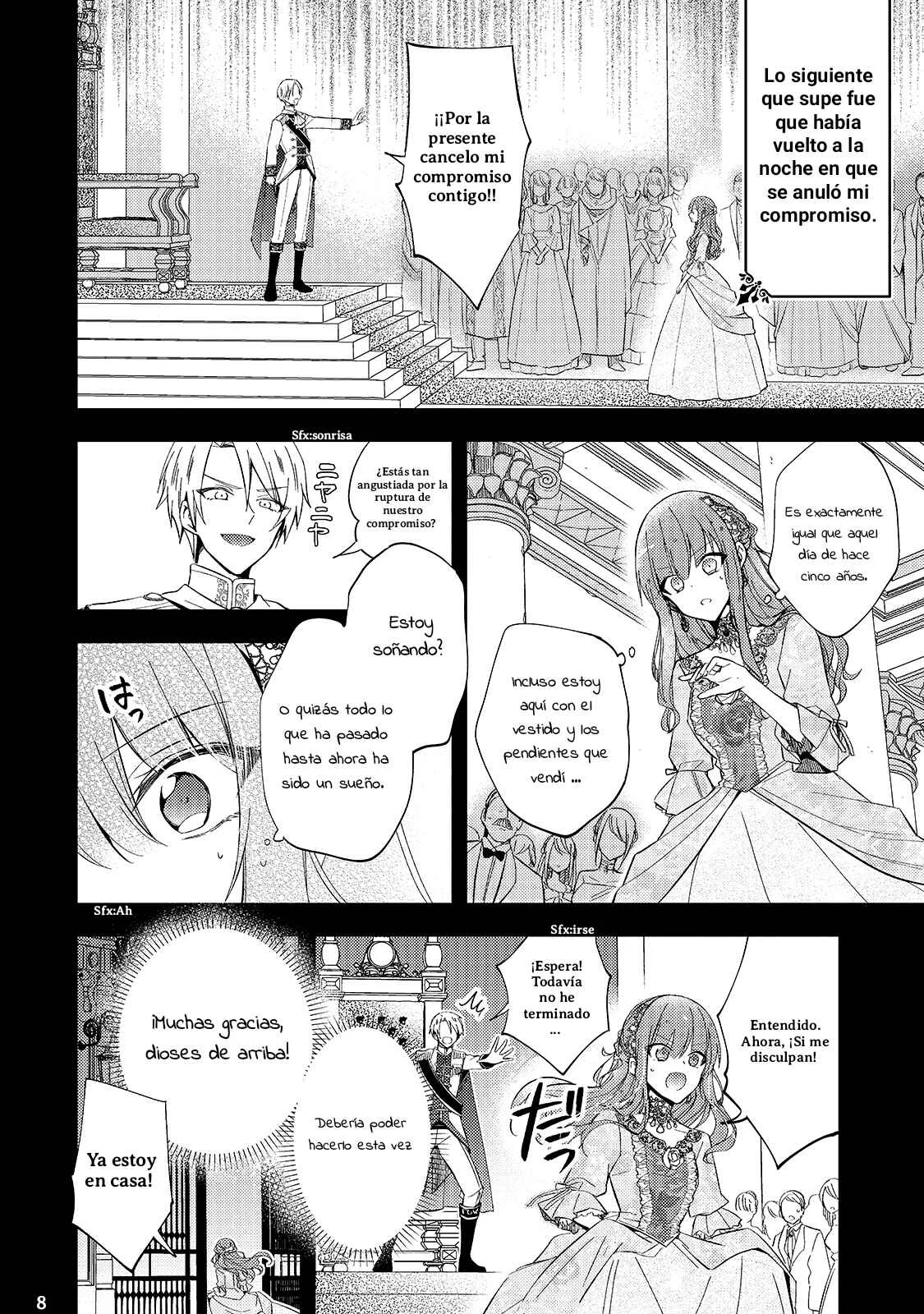 Loop 7-kaime no Akuyaku Reijou wa, Moto Tekikoku de Jiyuu Kimama na Hanayome Seikatsu o Mankitsu Suru Capítulo 1: ¡Este es el Séptimo Bucle! - Page 8