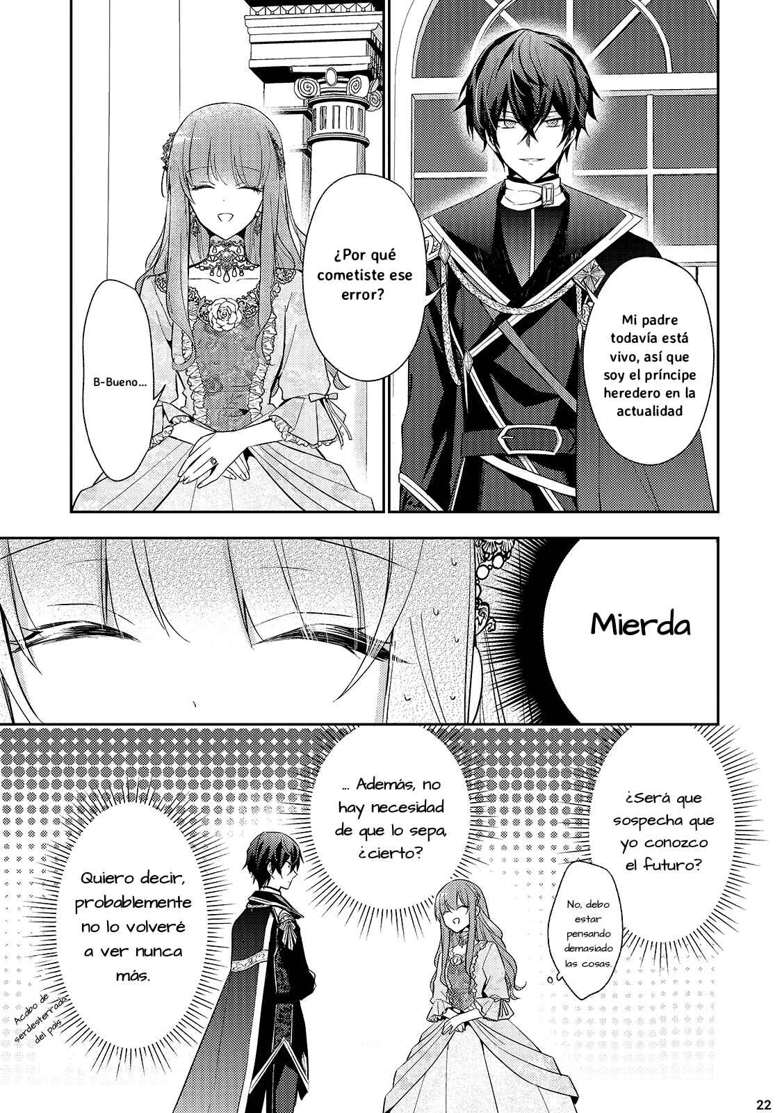 Loop 7-kaime no Akuyaku Reijou wa, Moto Tekikoku de Jiyuu Kimama na Hanayome Seikatsu o Mankitsu Suru Capítulo 1: ¡Este es el Séptimo Bucle! - Page 22