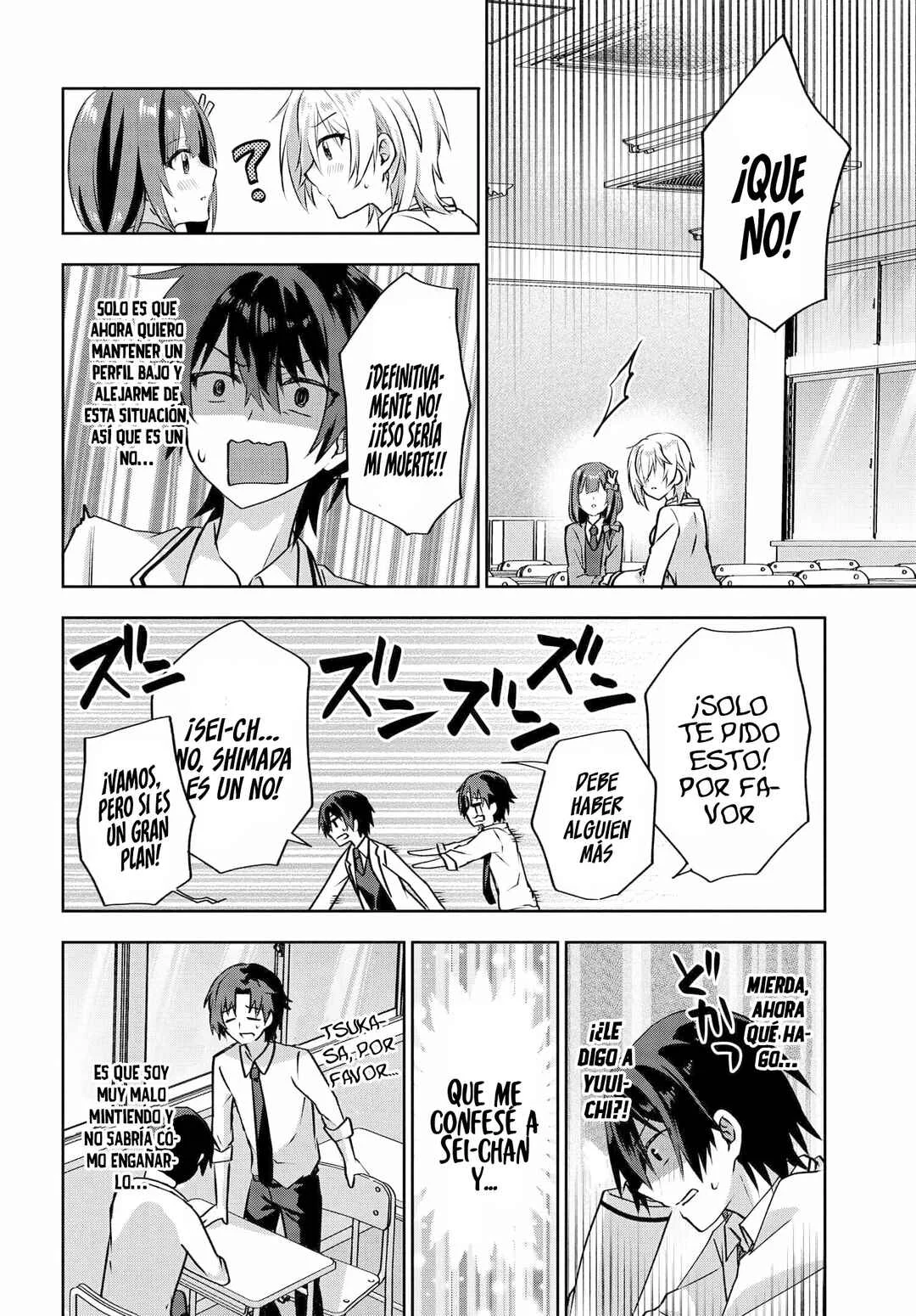 Love Comedy Manga ni Haitteshimatta node, Oshi no Make Heroine wo Zenryoku de Shiawase ni Suru Capítulo 3.2 - Page 4
