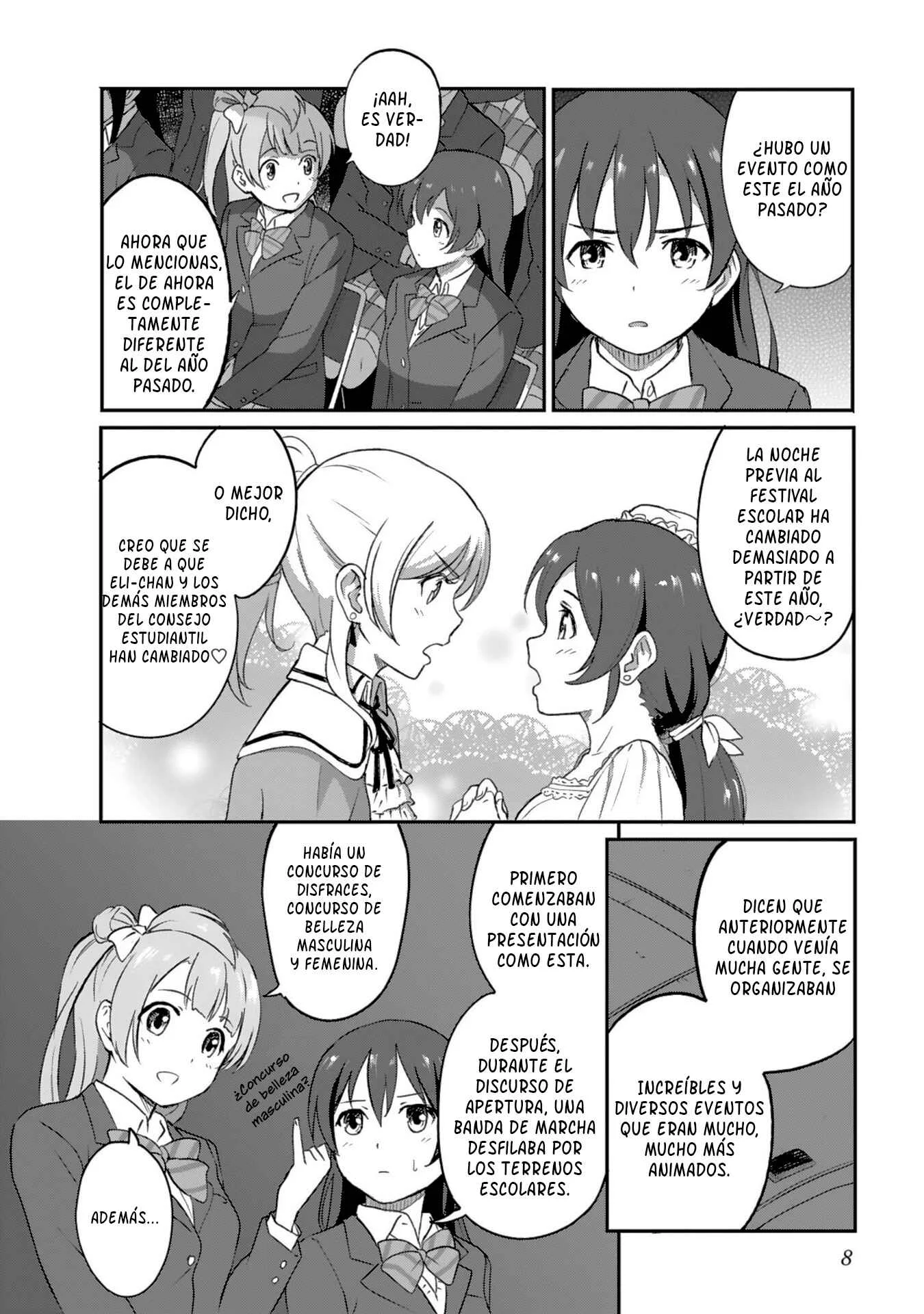 Love Live! School Idol Diary - Second Season Capítulo 1: Celebremos en la noche previa al festival cultural - Page 10