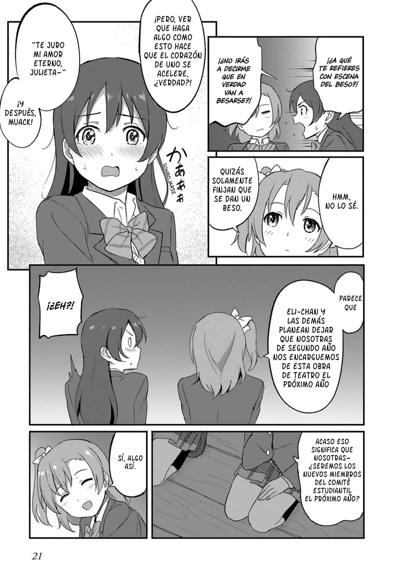 Love Live! School Idol Diary - Second Season Capítulo 1: Celebremos en la noche previa al festival cultural - Page 23