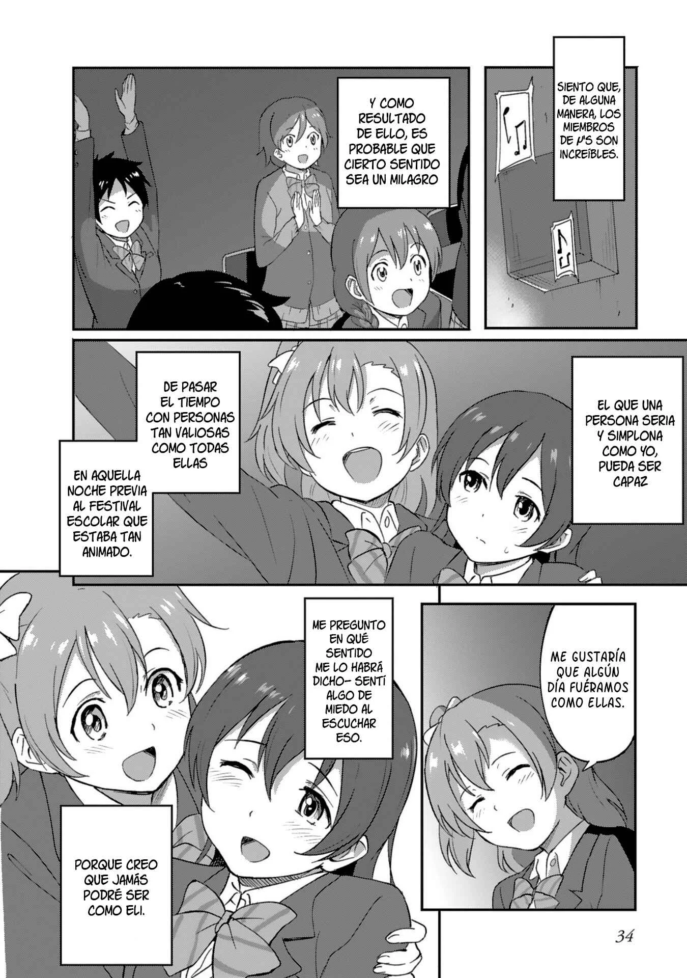 Love Live! School Idol Diary - Second Season Capítulo 1: Celebremos en la noche previa al festival cultural - Page 36
