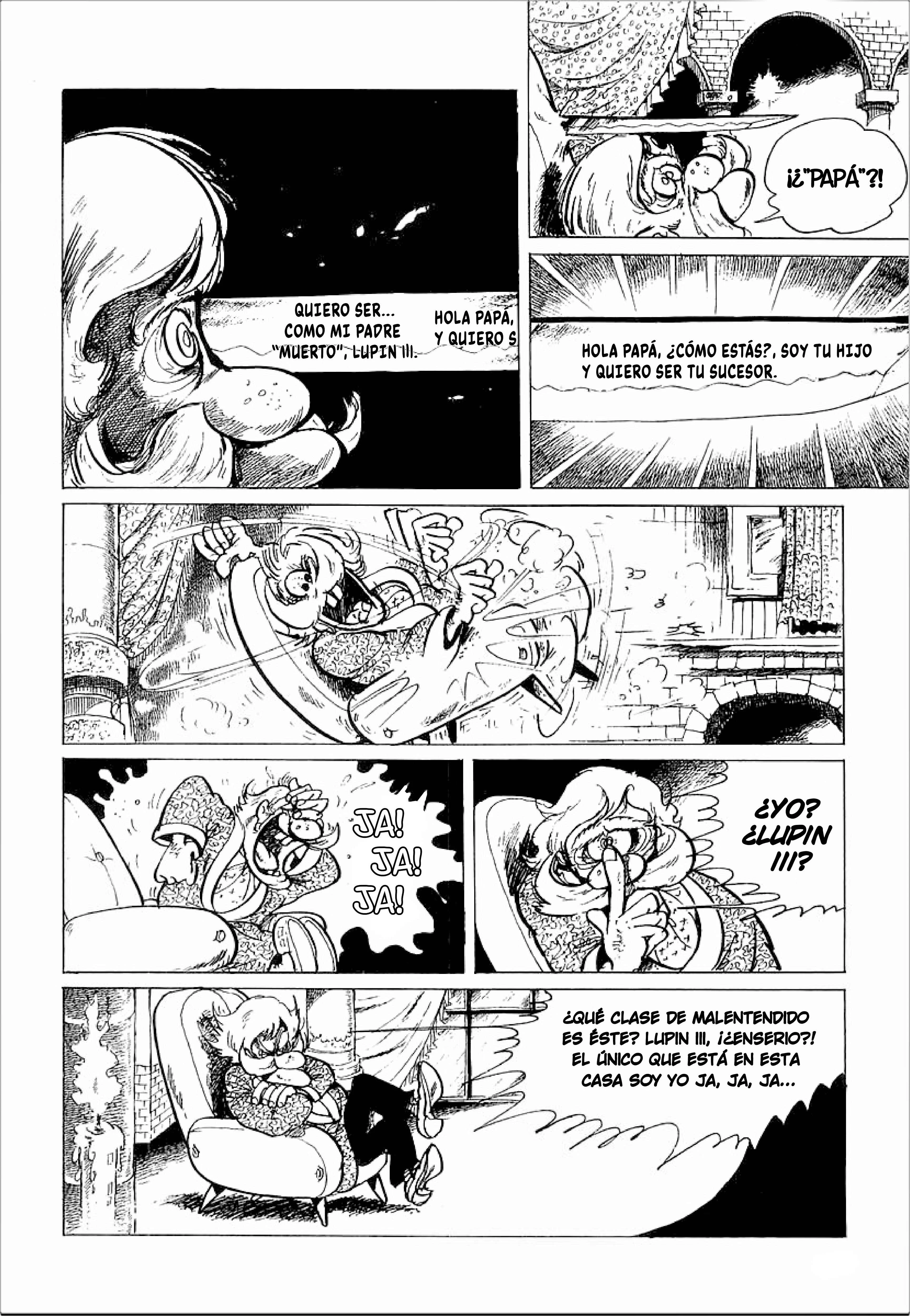Lupin Junior Capítulo 1: ¡¡Aparece Un Extraño Chico!! - Page 7