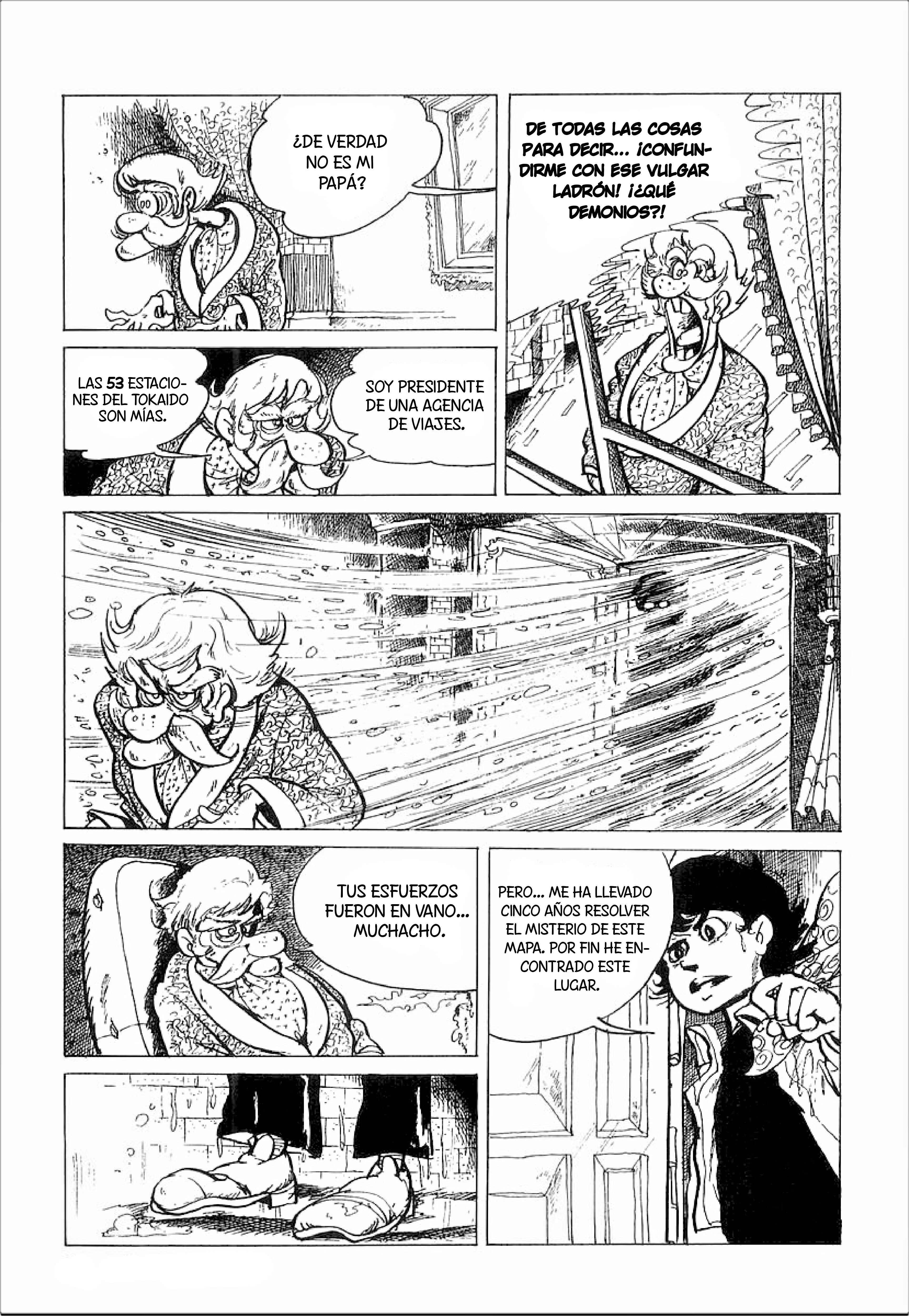 Lupin Junior Capítulo 1: ¡¡Aparece Un Extraño Chico!! - Page 8