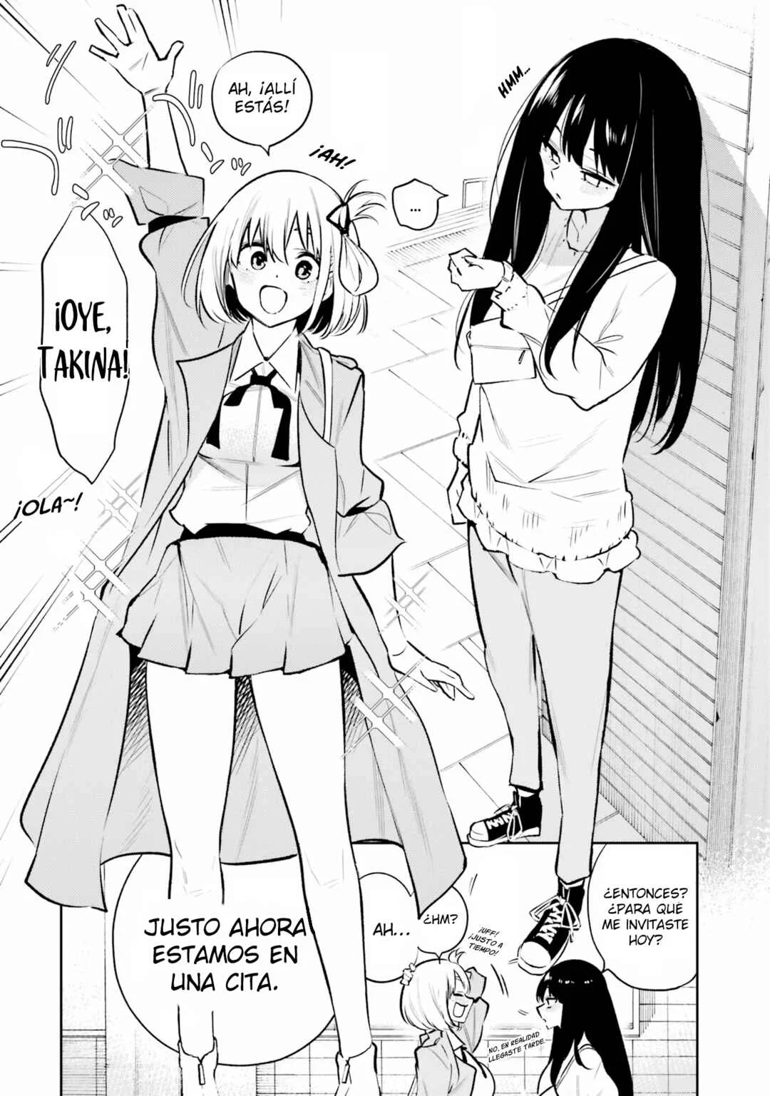 Lycoris Recoil Comic Anthology: Repeat Capítulo 2: Una Cita de Práctica, pero Una Seria Competencia | Kojima Takeshi - Page 5