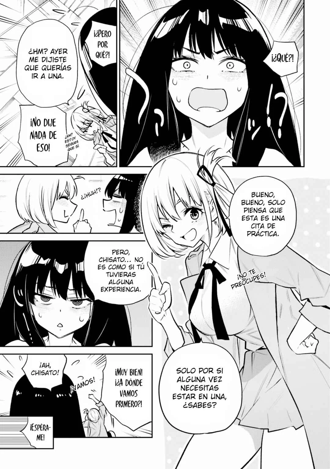 Lycoris Recoil Comic Anthology: Repeat Capítulo 2: Una Cita de Práctica, pero Una Seria Competencia | Kojima Takeshi - Page 6
