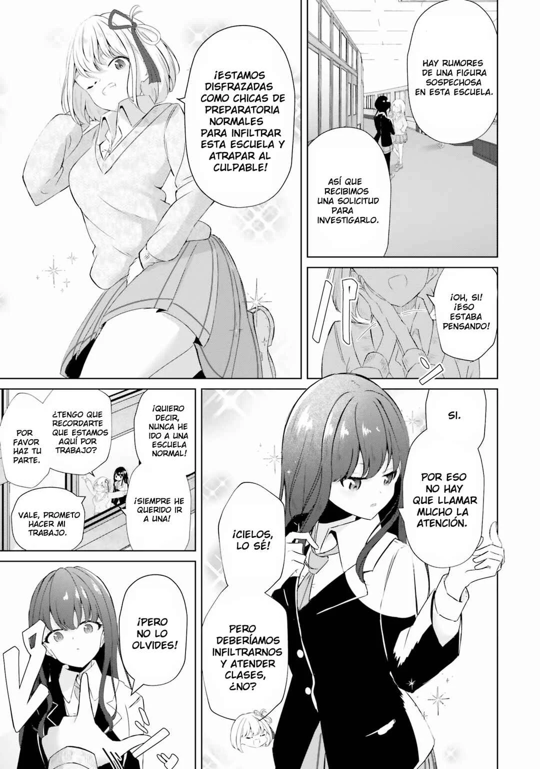 Lycoris Recoil Comic Anthology: Repeat Capítulo 3: Misión de Incógnito en la Escuela | Suzumi Raika - Page 4