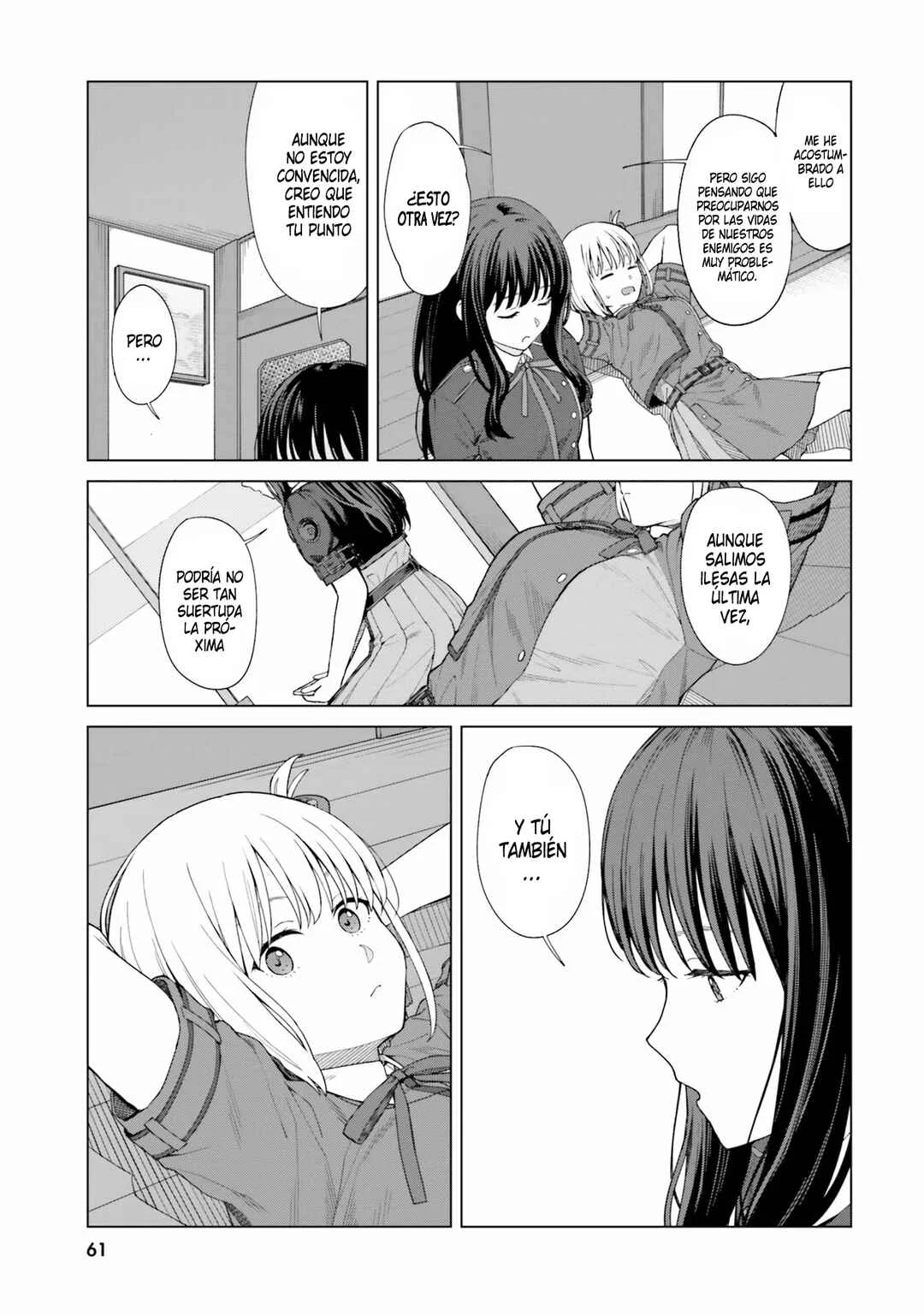 Lycoris Recoil Comic Anthology: Repeat Capítulo 5: Lagrimas Posibles | Mikazuchi - Page 8