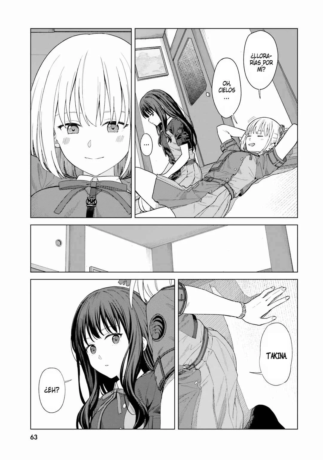 Lycoris Recoil Comic Anthology: Repeat Capítulo 5: Lagrimas Posibles | Mikazuchi - Page 10
