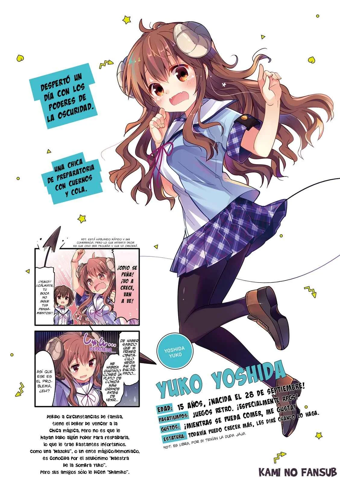 Machikado Mazoku Capítulo 0 - Page 3