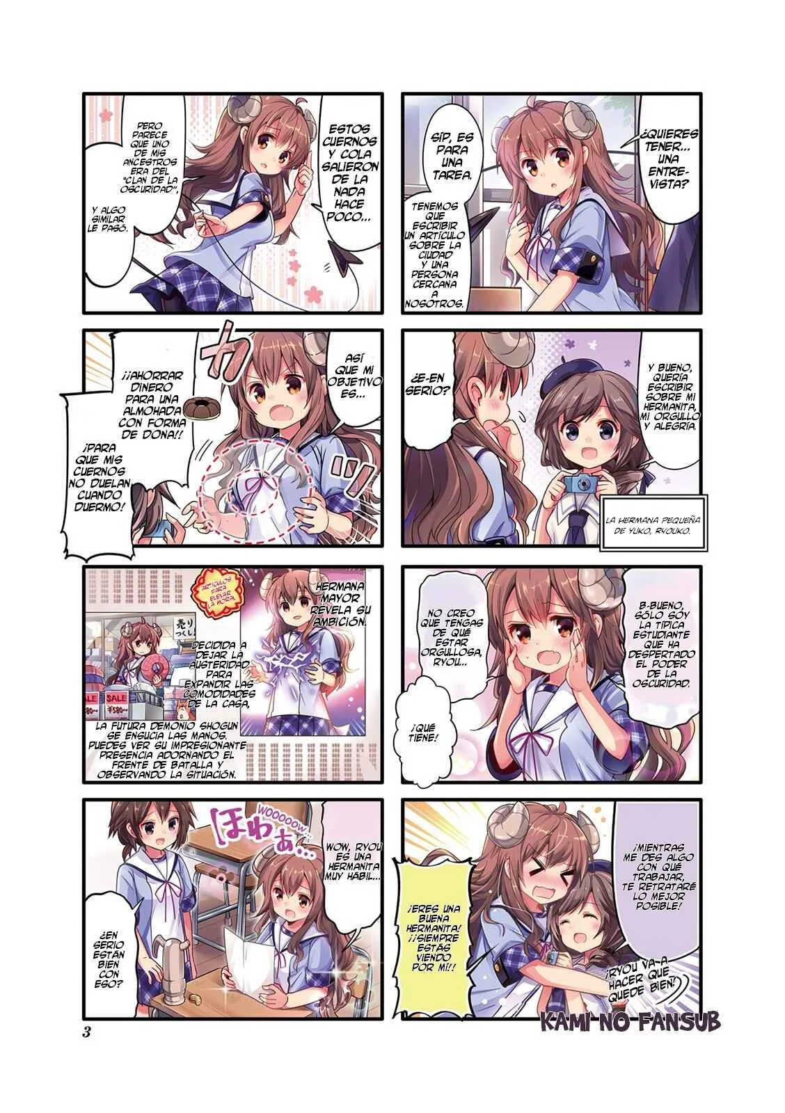 Machikado Mazoku Capítulo 0 - Page 4