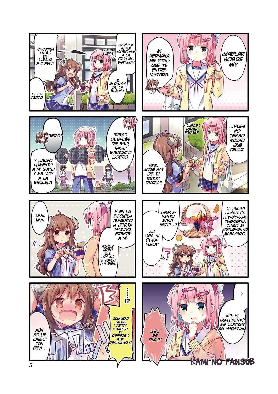 Machikado Mazoku Capítulo 0 - Page 6