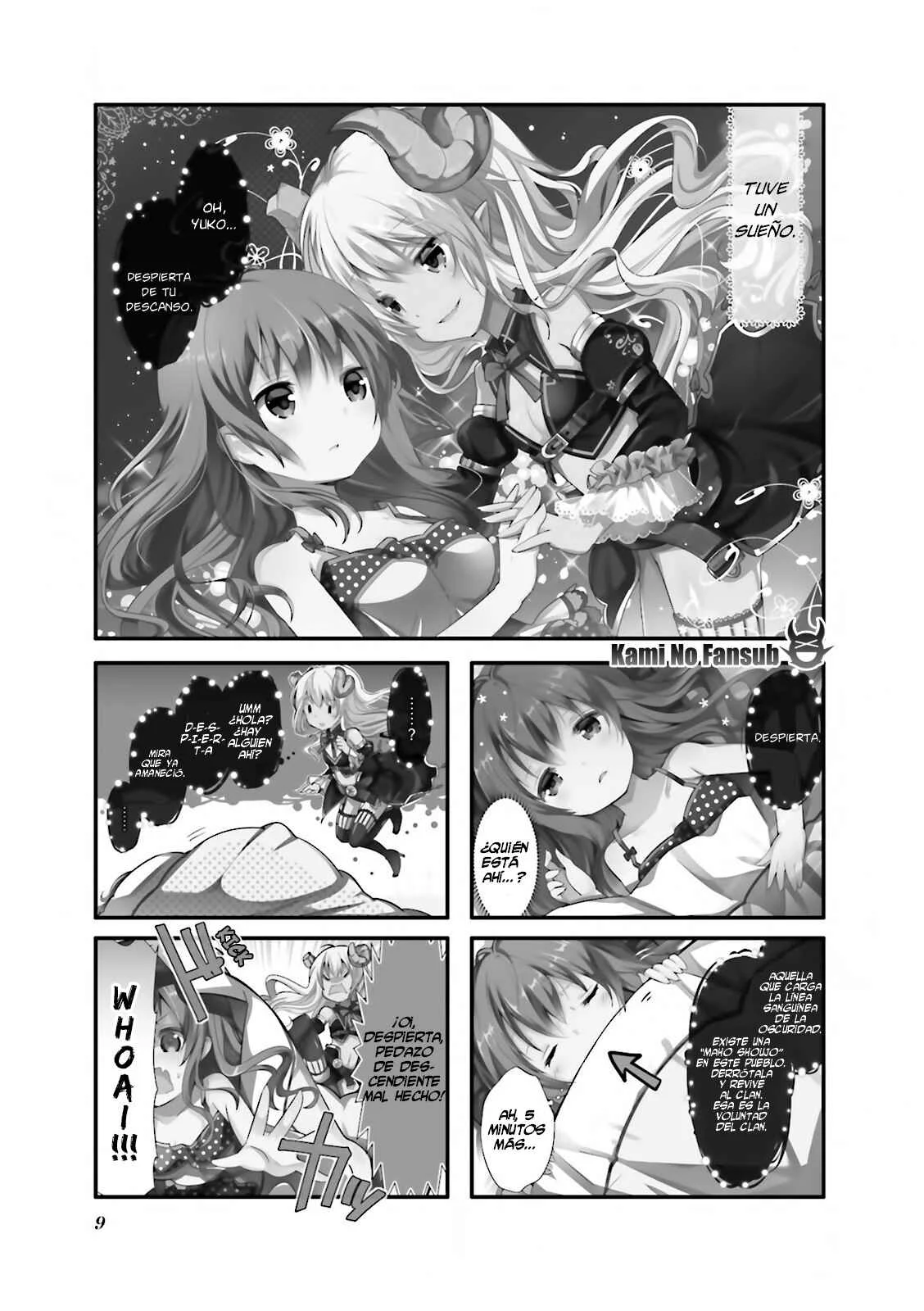 Machikado Mazoku Capítulo 1 - Page 2