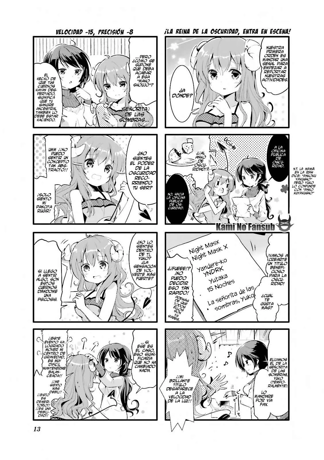 Machikado Mazoku Capítulo 1 - Page 6