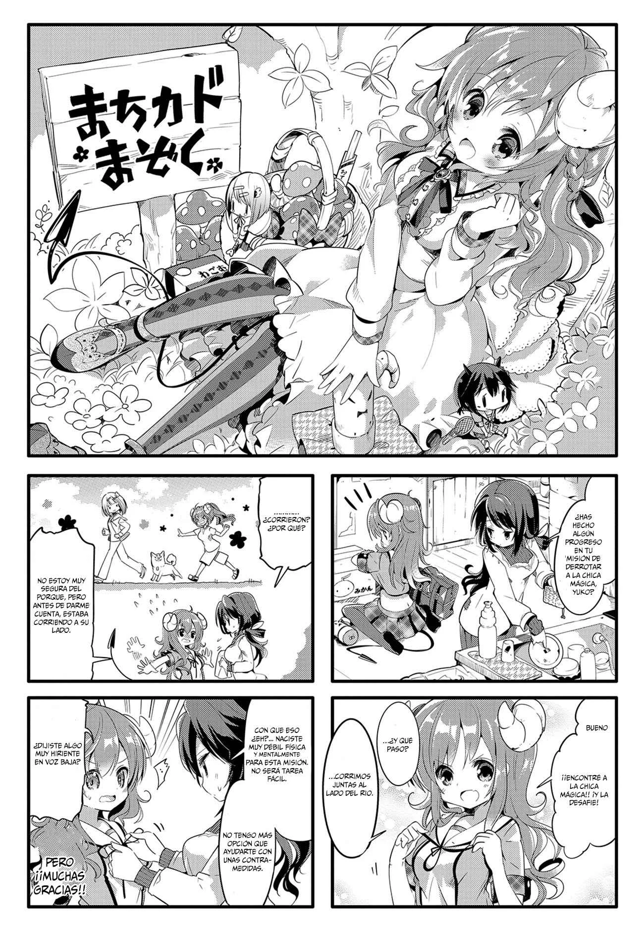 Machikado Mazoku Capítulo 4 - Page 2