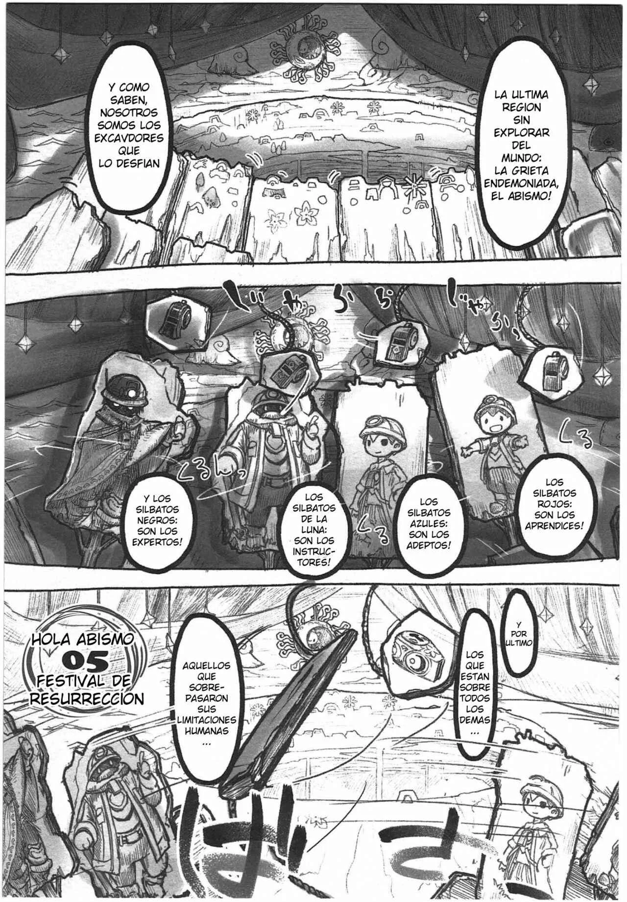 Made in Abyss Capítulo 5: Festival de Resurreción - Page 1