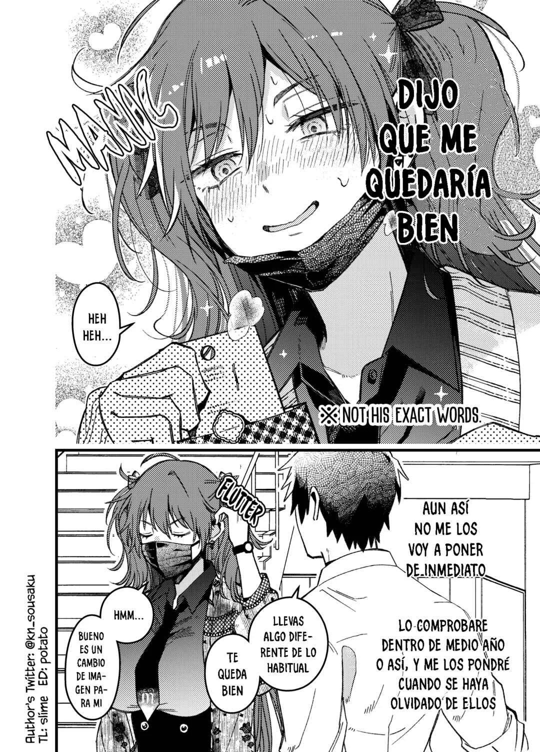 Magenai Kan Dashiteru kedo Zenzen Chokkaku ni Magaru Onna Capítulo 1 - Page 5