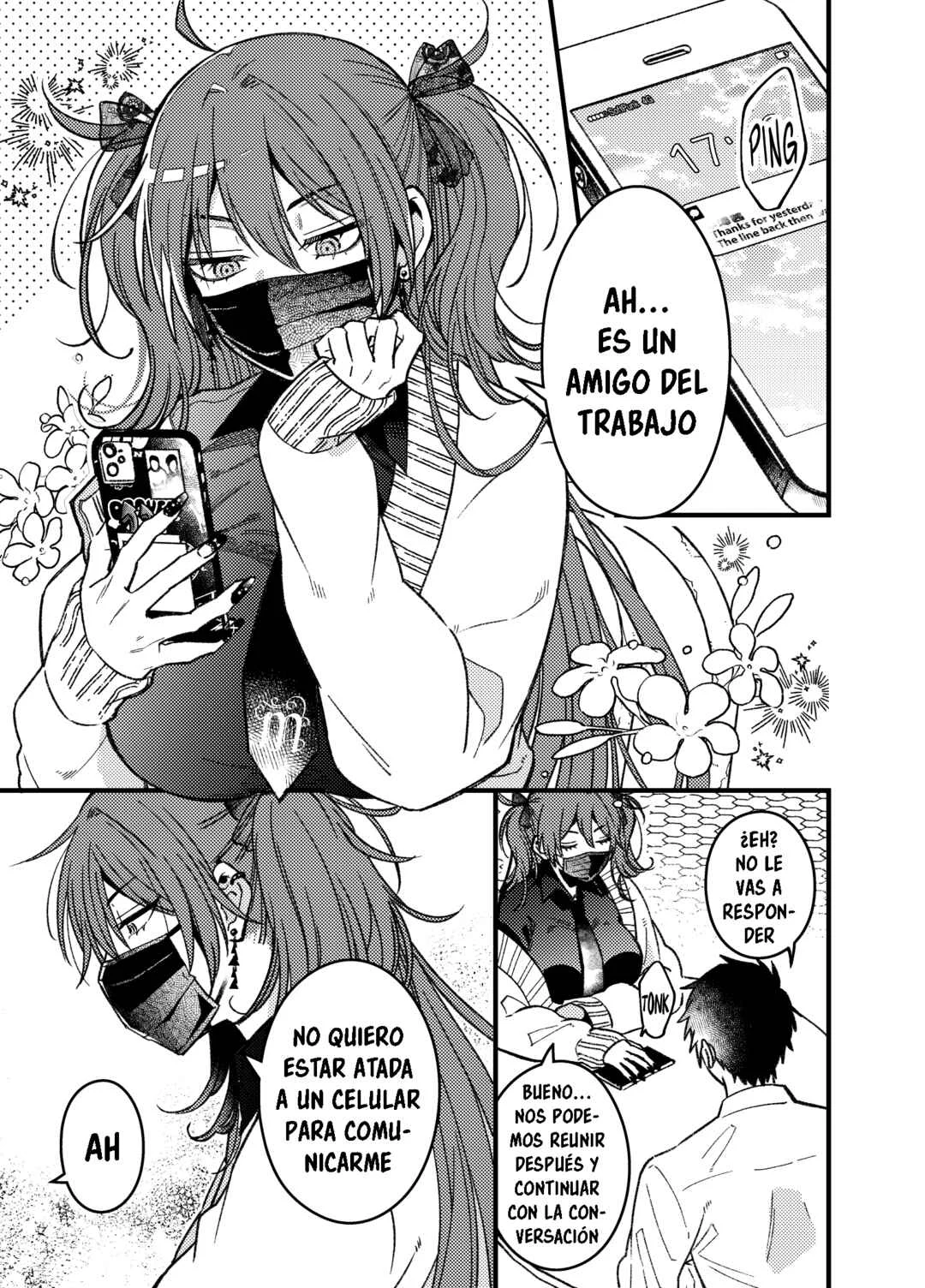 Magenai Kan Dashiteru kedo Zenzen Chokkaku ni Magaru Onna Capítulo 3 - Page 2