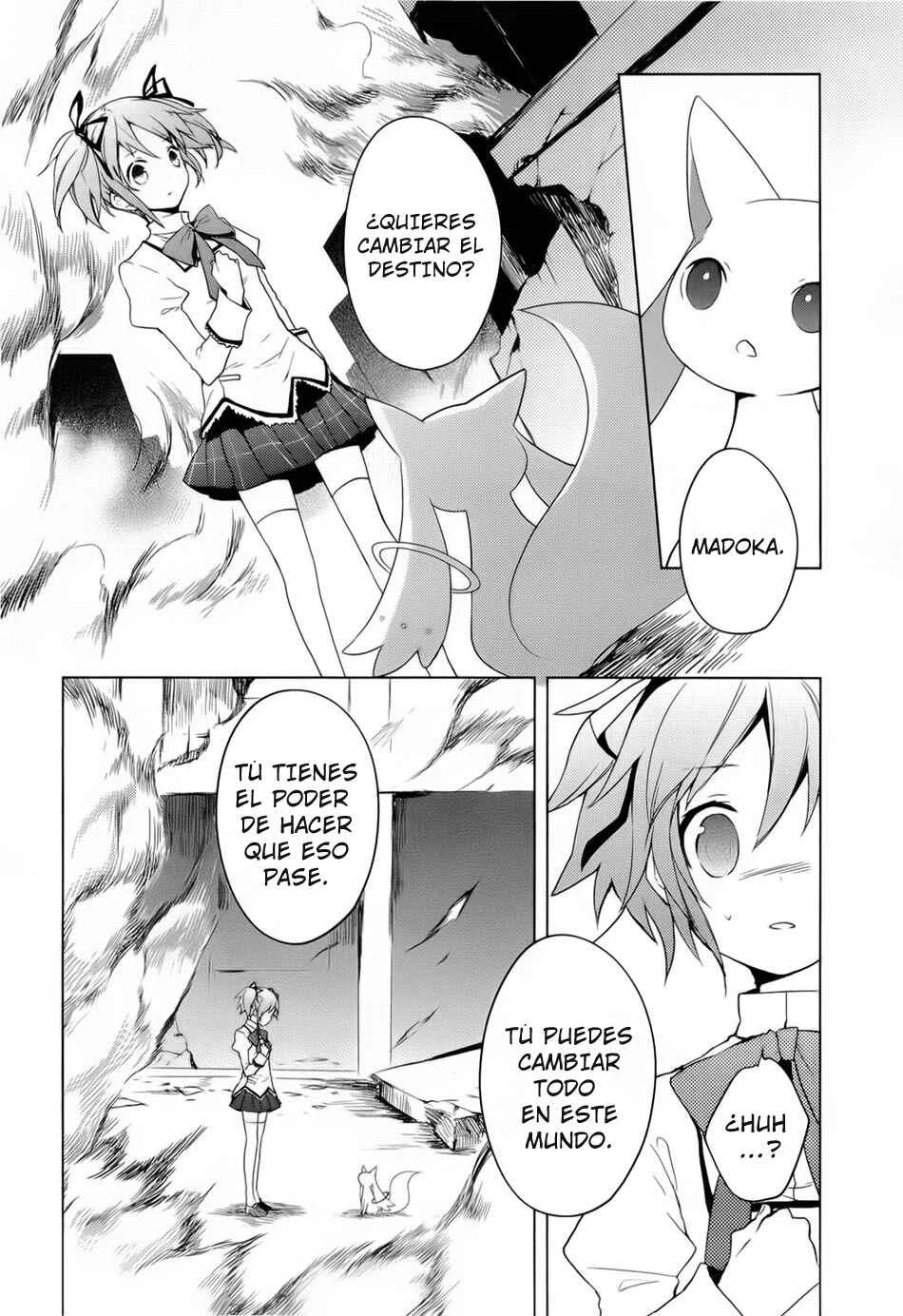 Mahou Shoujo Madoka☆Magica Capítulo 1: Como que la vi en mi sueño - Page 6
