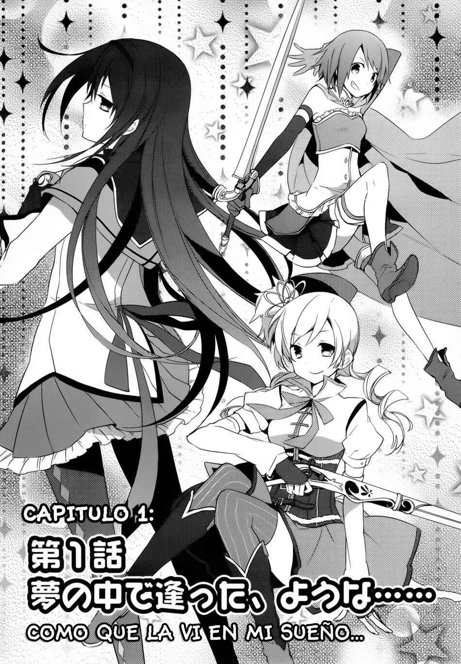 Mahou Shoujo Madoka☆Magica Capítulo 1: Como que la vi en mi sueño - Page 9