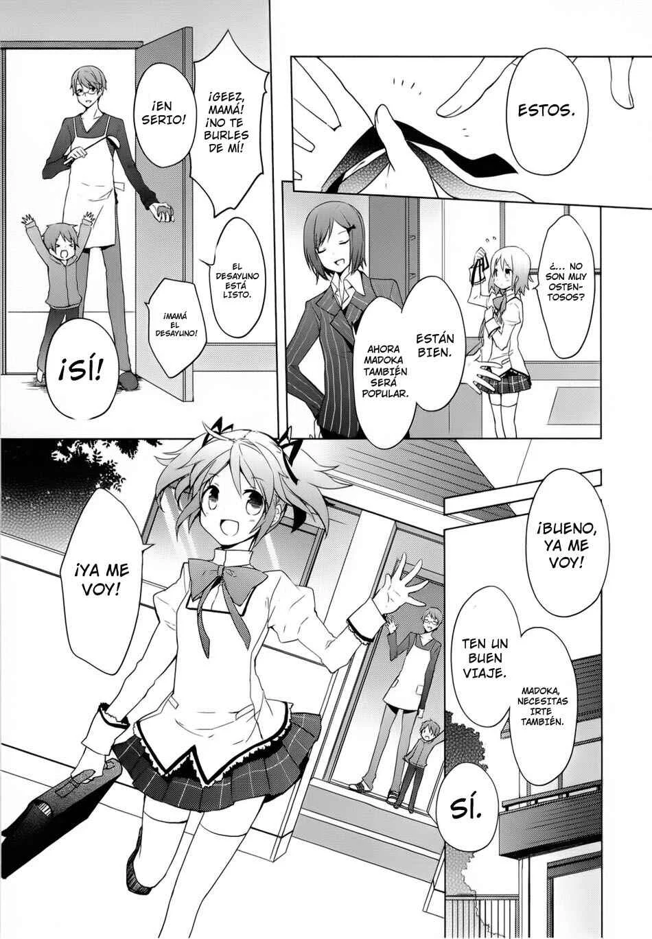 Mahou Shoujo Madoka☆Magica Capítulo 1: Como que la vi en mi sueño - Page 11