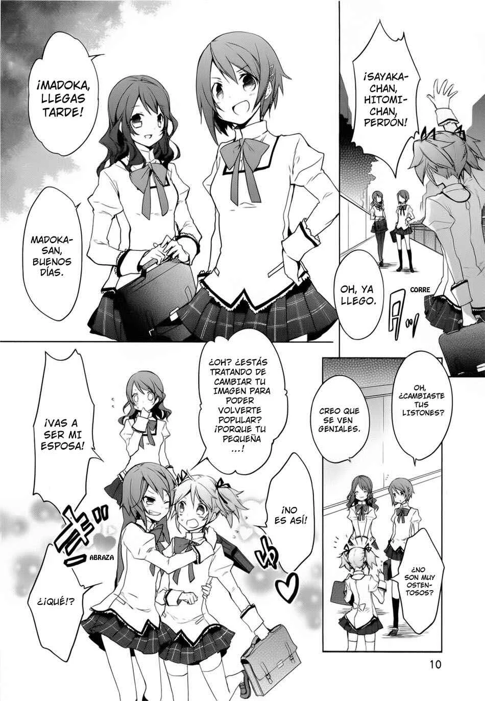 Mahou Shoujo Madoka☆Magica Capítulo 1: Como que la vi en mi sueño - Page 12